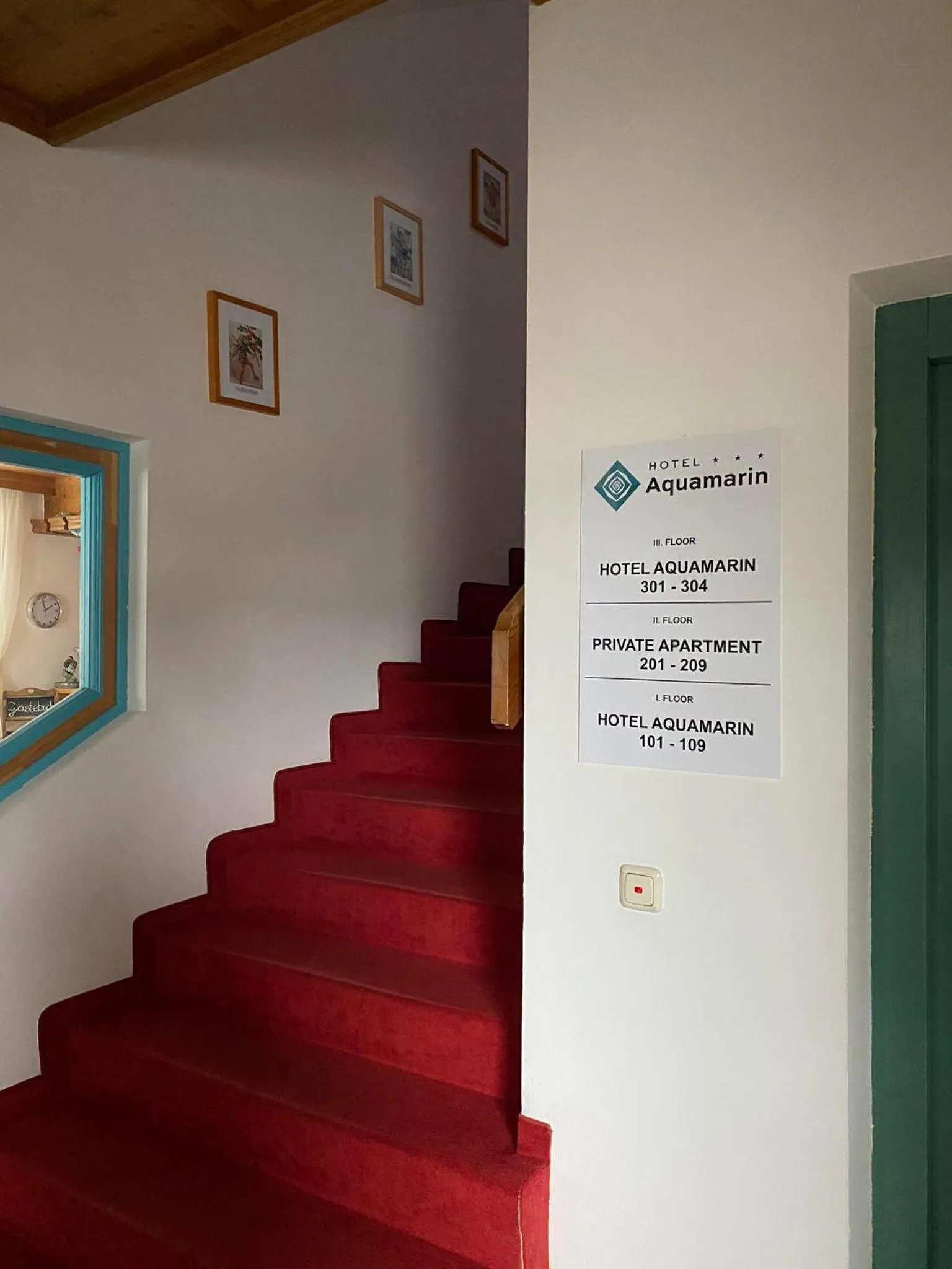 Property building in Hotel Aquamarin