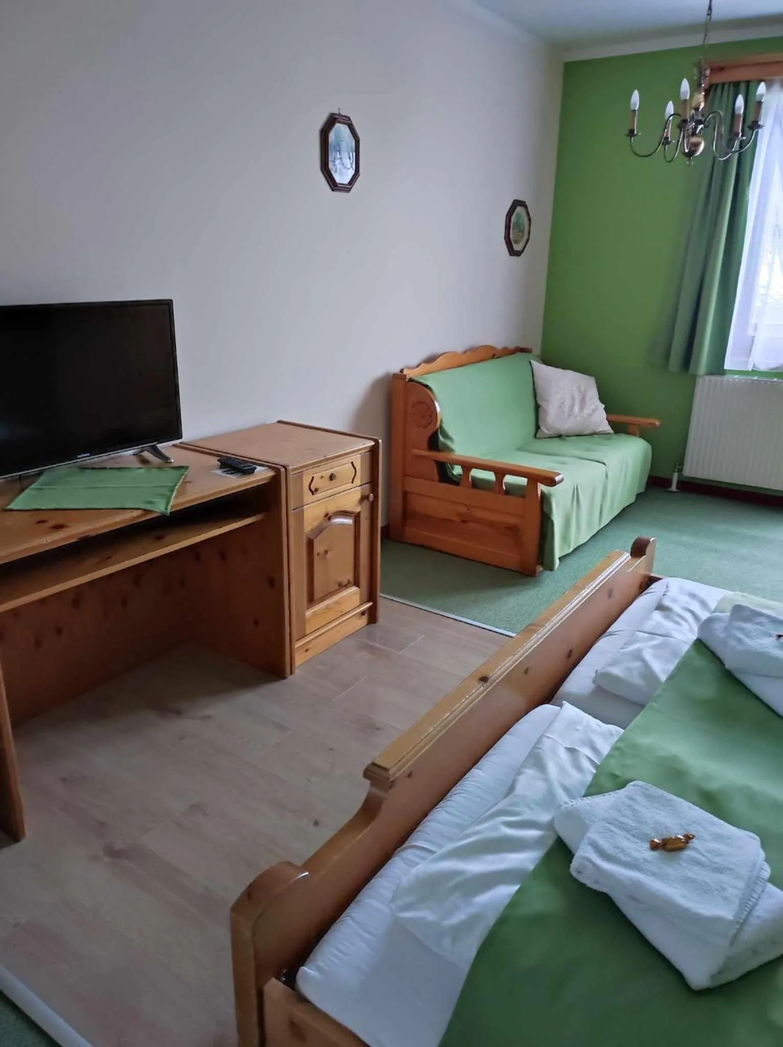 Photo of the whole room, Bed in Hotel Aquamarin