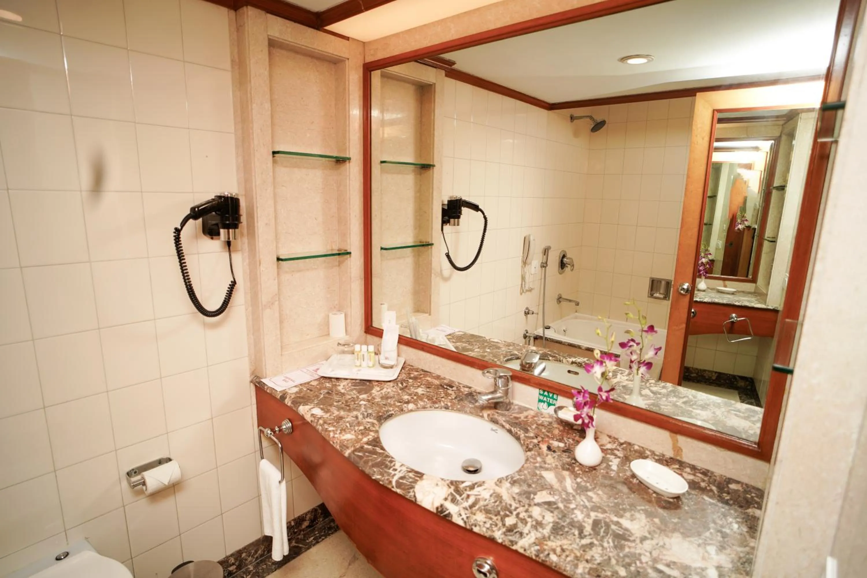 Bathroom in Ambassador Ajanta Hotel, Aurangabad