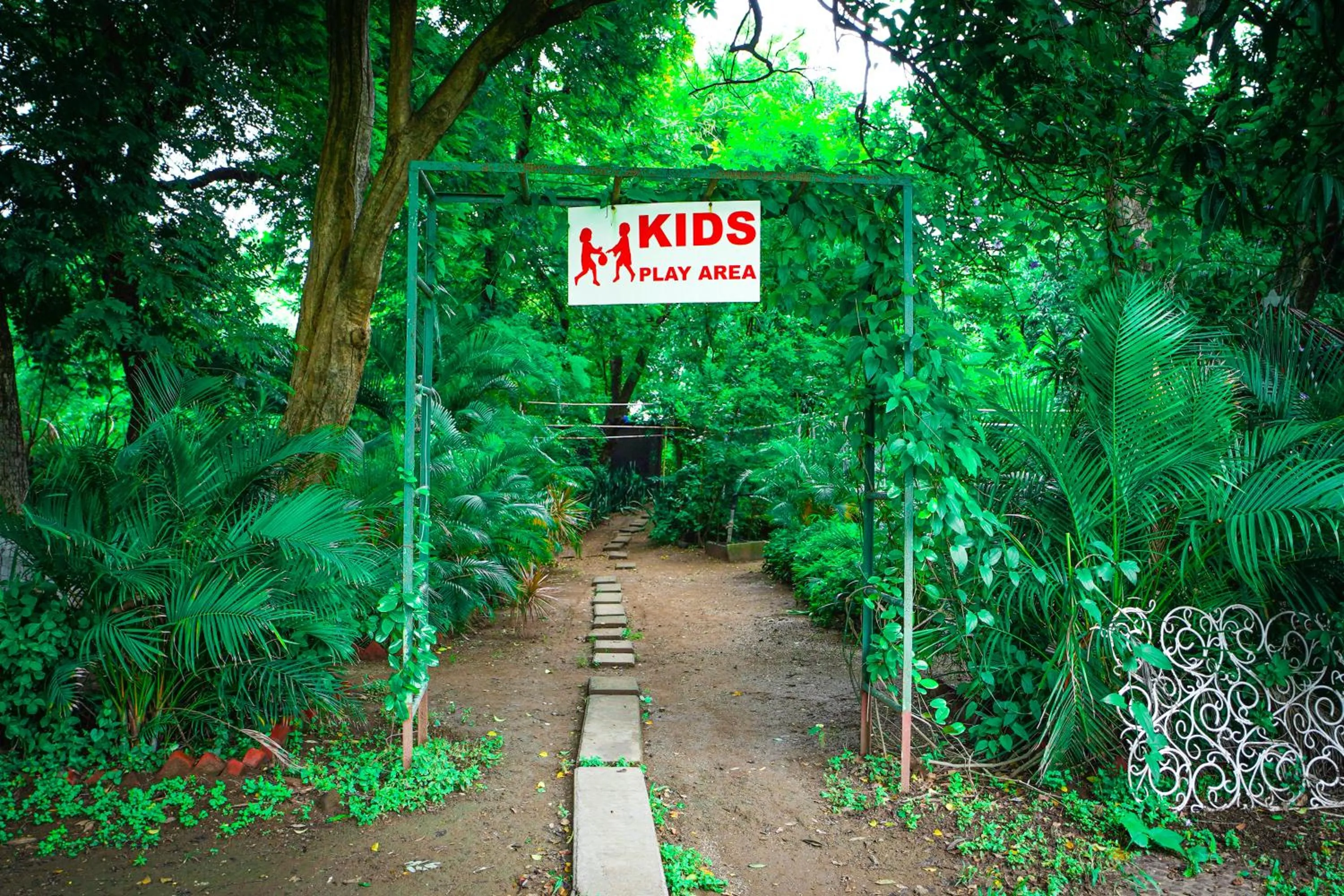 Children play ground in Ambassador Ajanta Hotel, Aurangabad