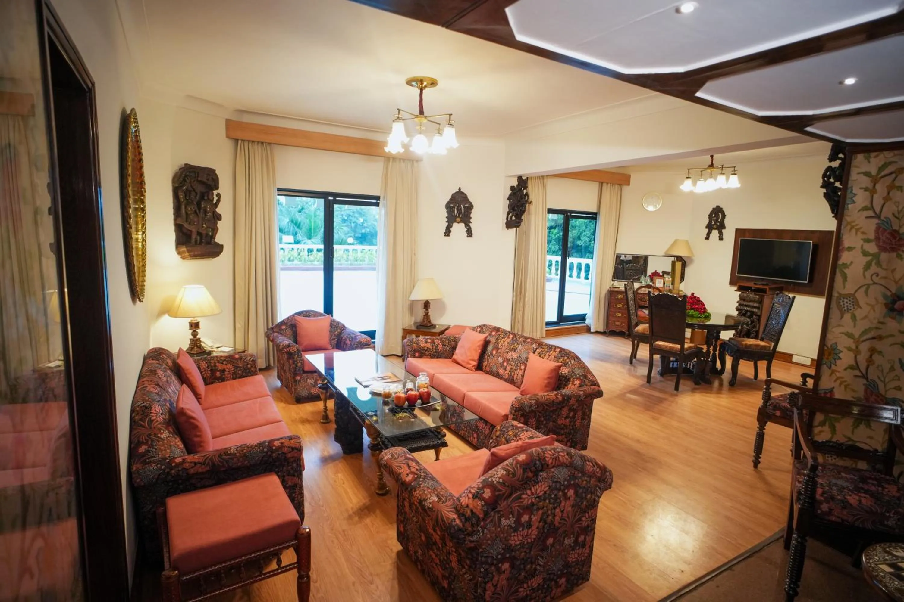 Living room in Ambassador Ajanta Hotel, Aurangabad