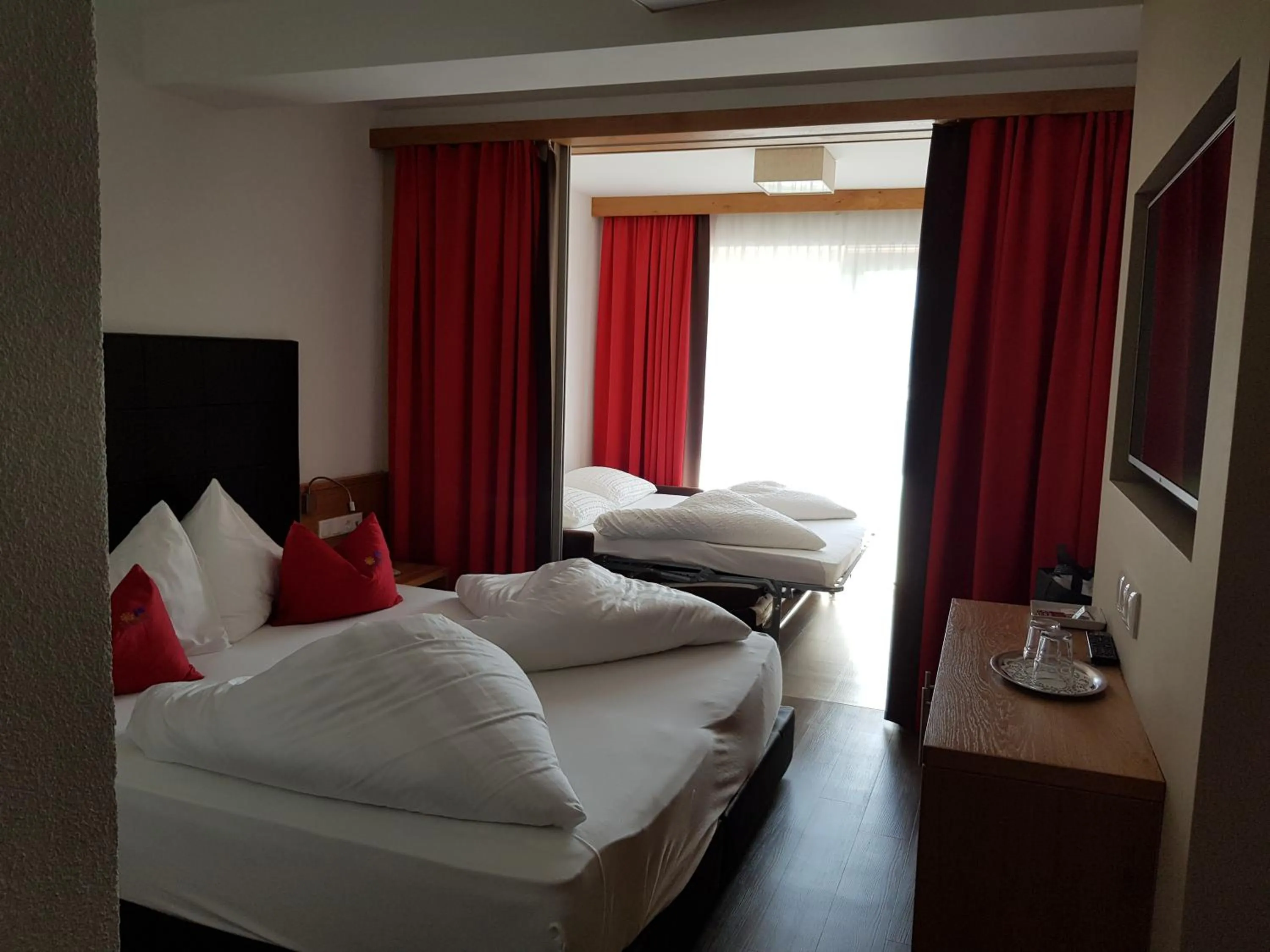 Photo of the whole room, Bed in Hotel Sonnleiten