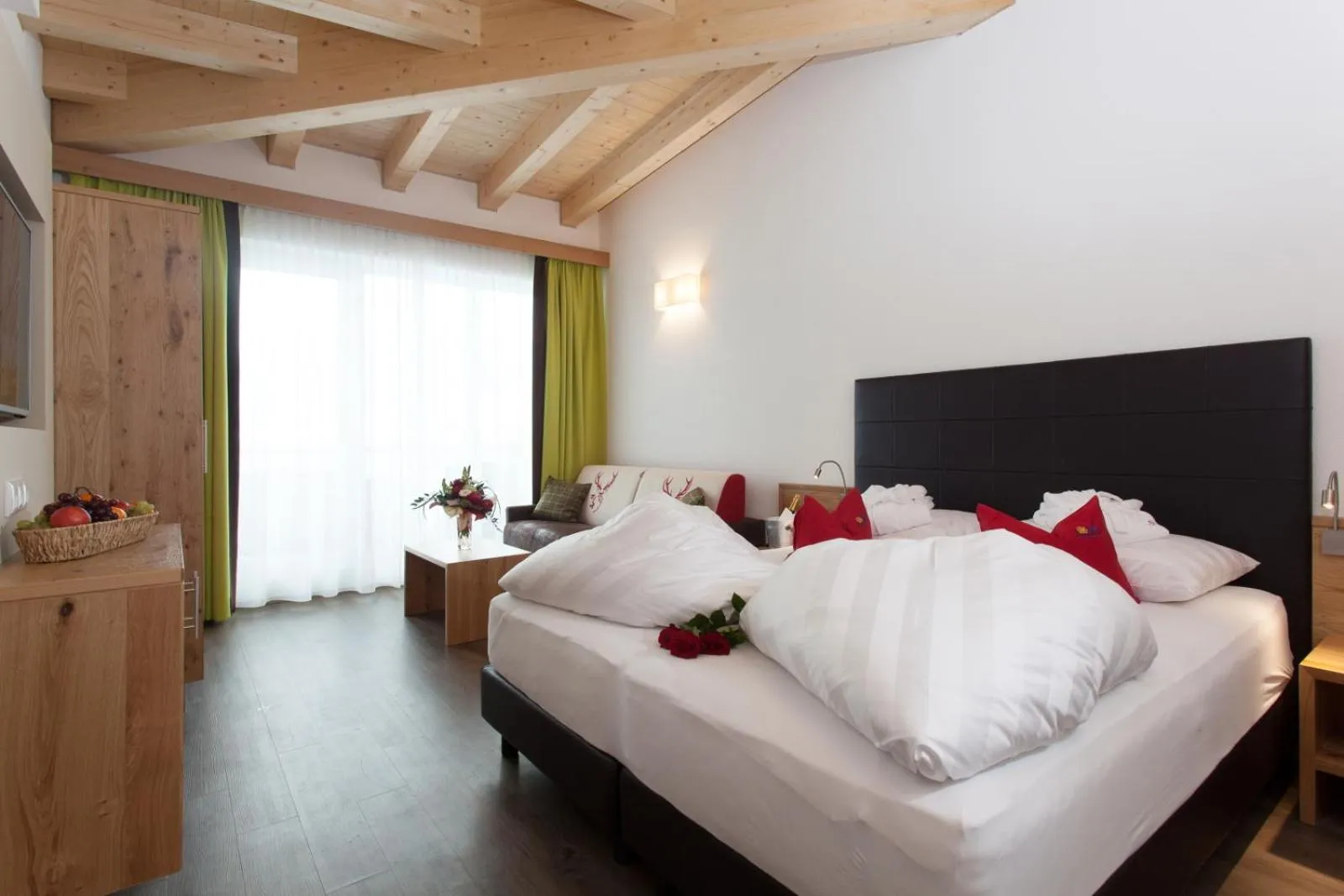 Photo of the whole room, Bed in Hotel Sonnleiten