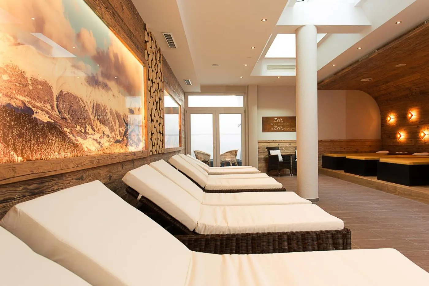 Bed in Hotel Sonnleiten