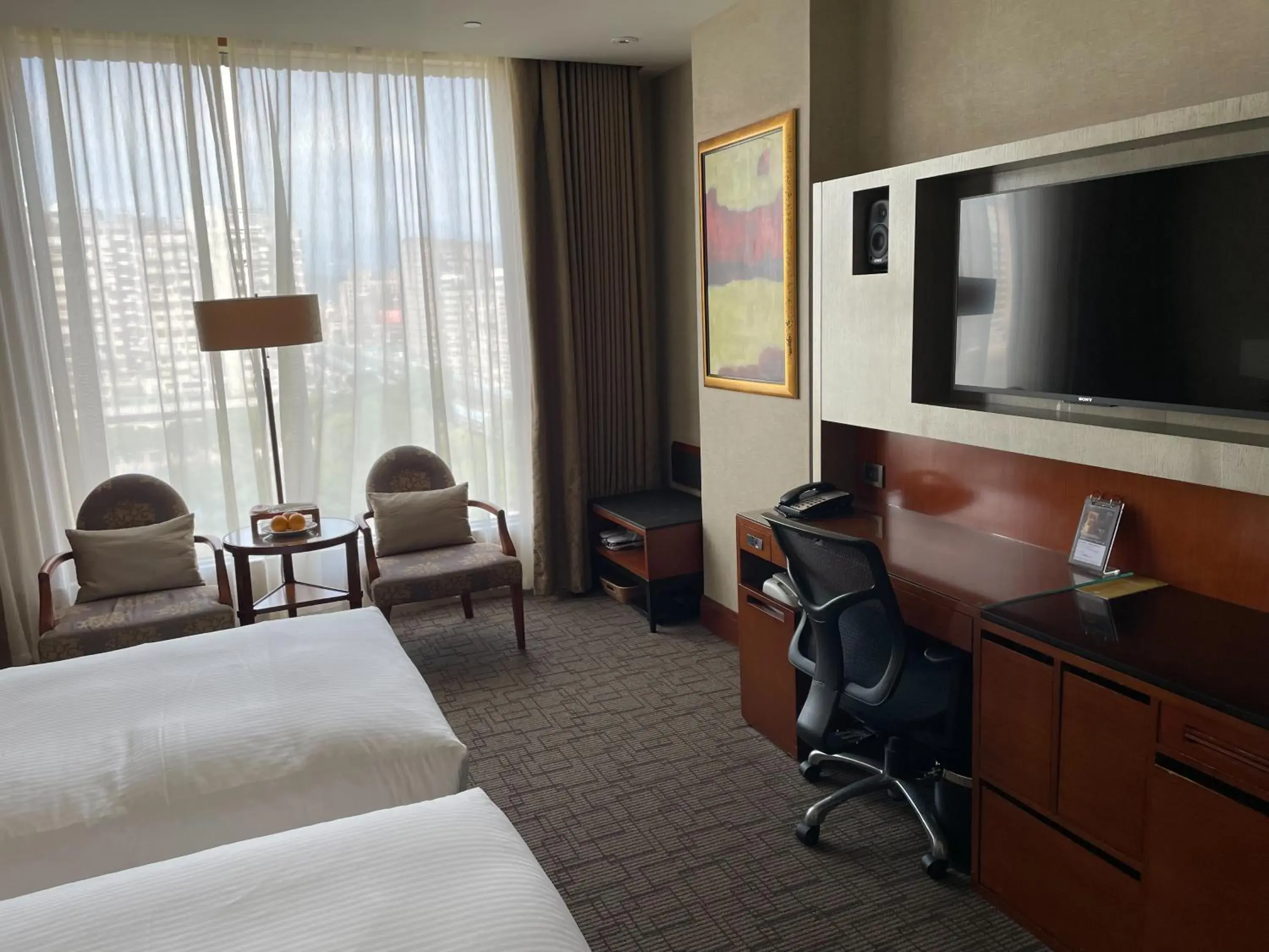 Standard Twin Room with Park View in San Want Residences Taipei Standard Twin Room with Park View in San Want Residences Taipei