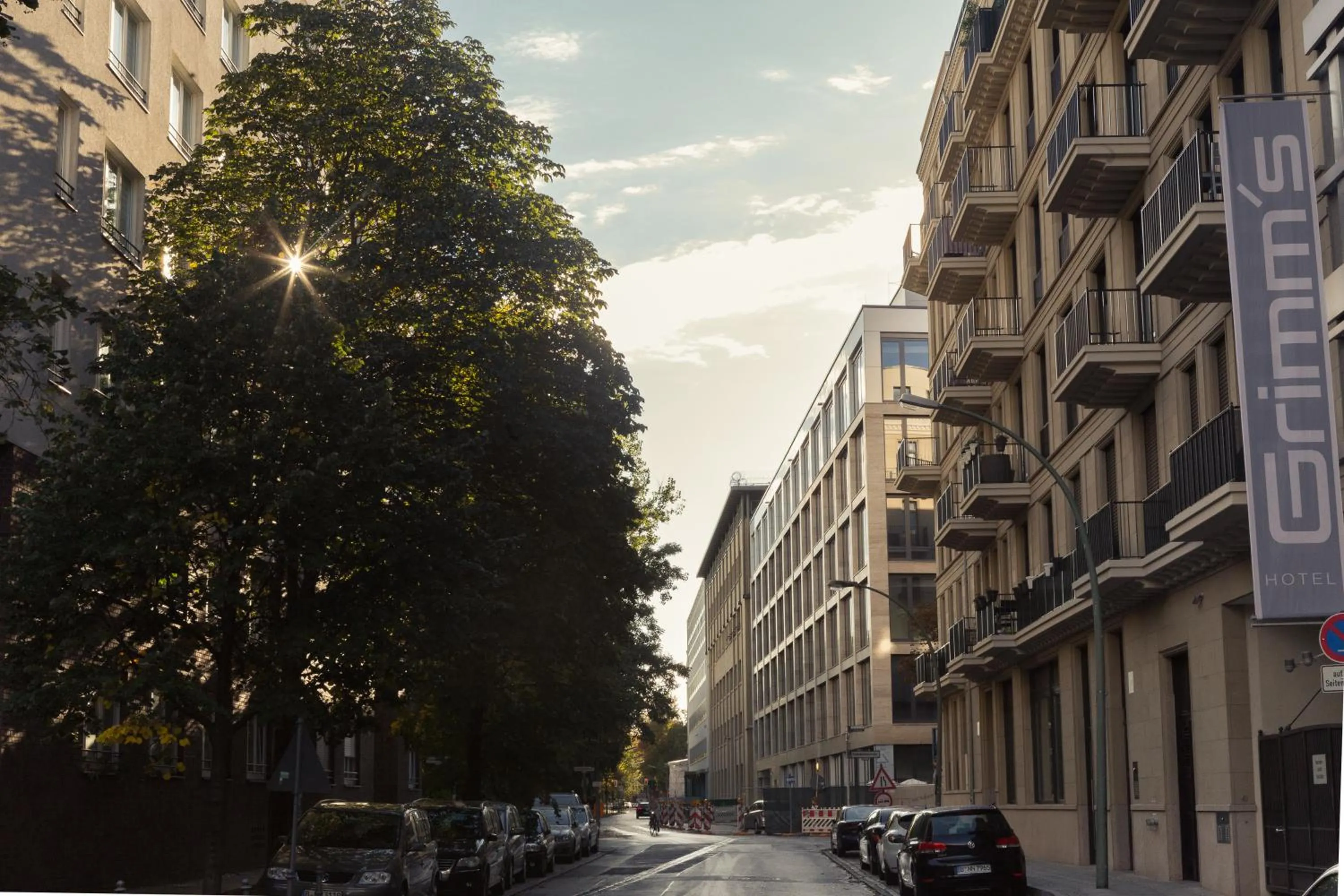Facade/entrance in Grimm's Berlin Mitte