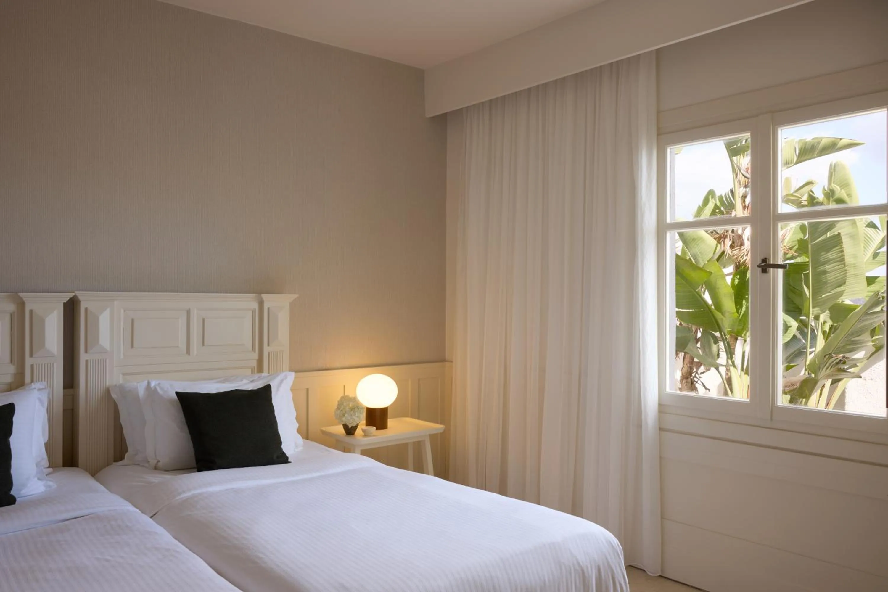 Bed in Elounda Gulf Villas by Sandglass