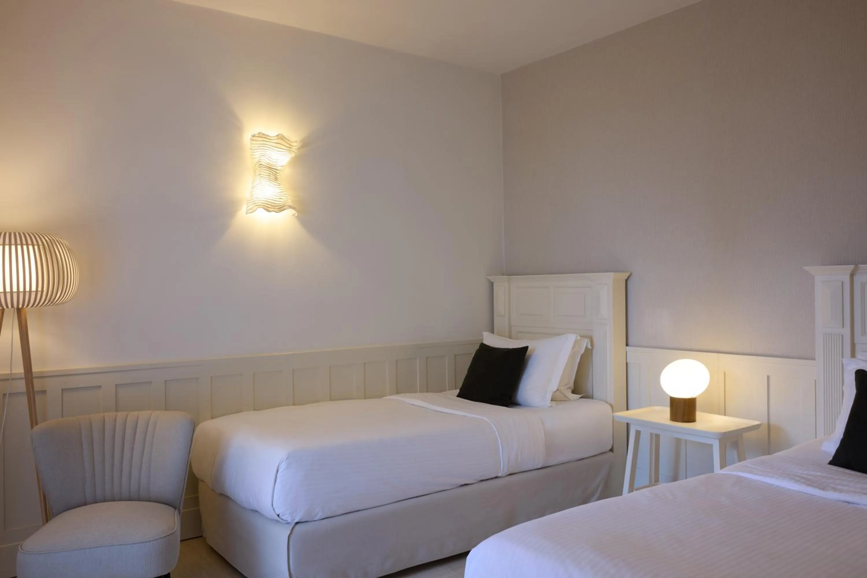 Bed in Elounda Gulf Villas by Sandglass