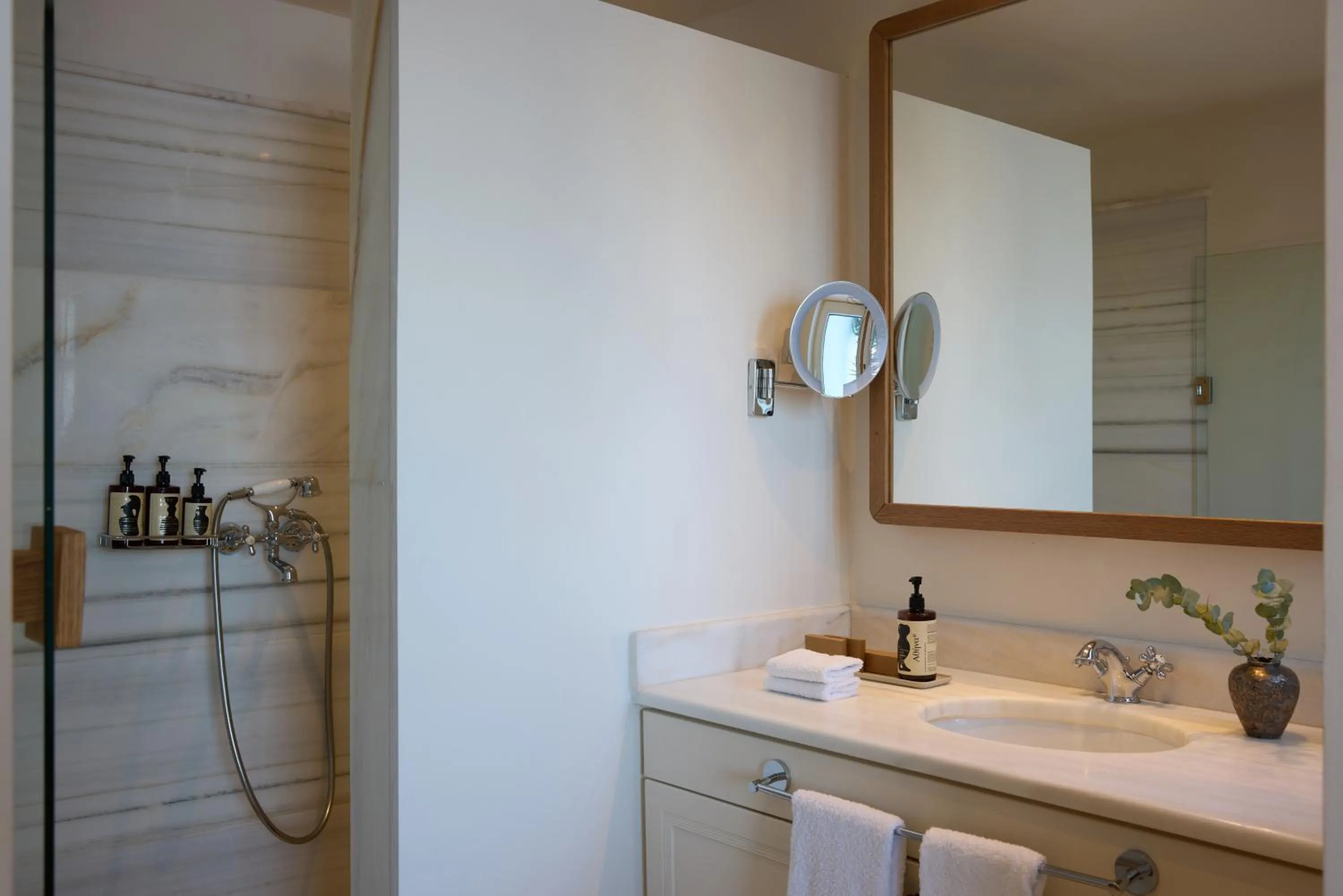 Bathroom in Elounda Gulf Villas by Sandglass