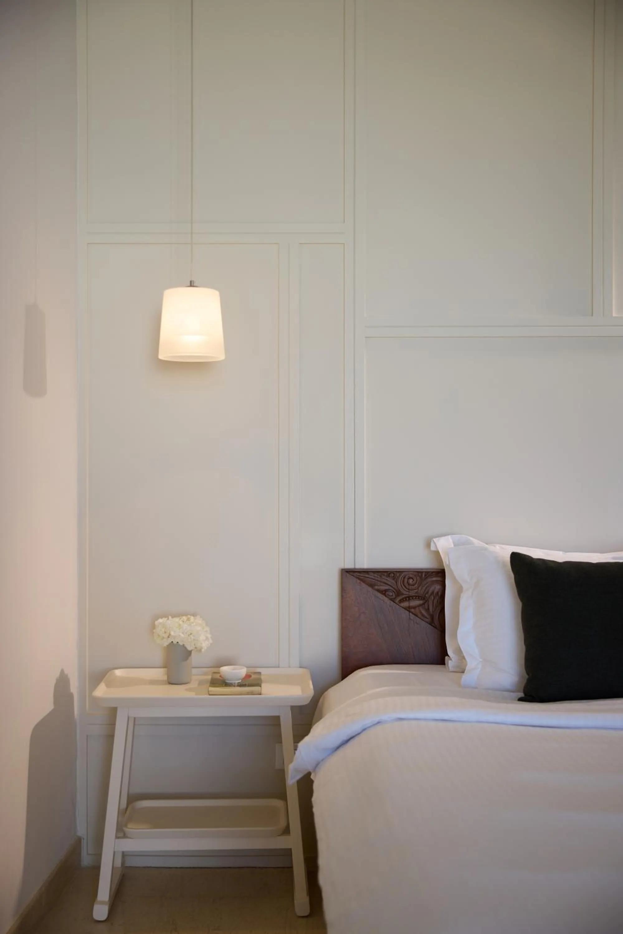 Bed in Elounda Gulf Villas by Sandglass