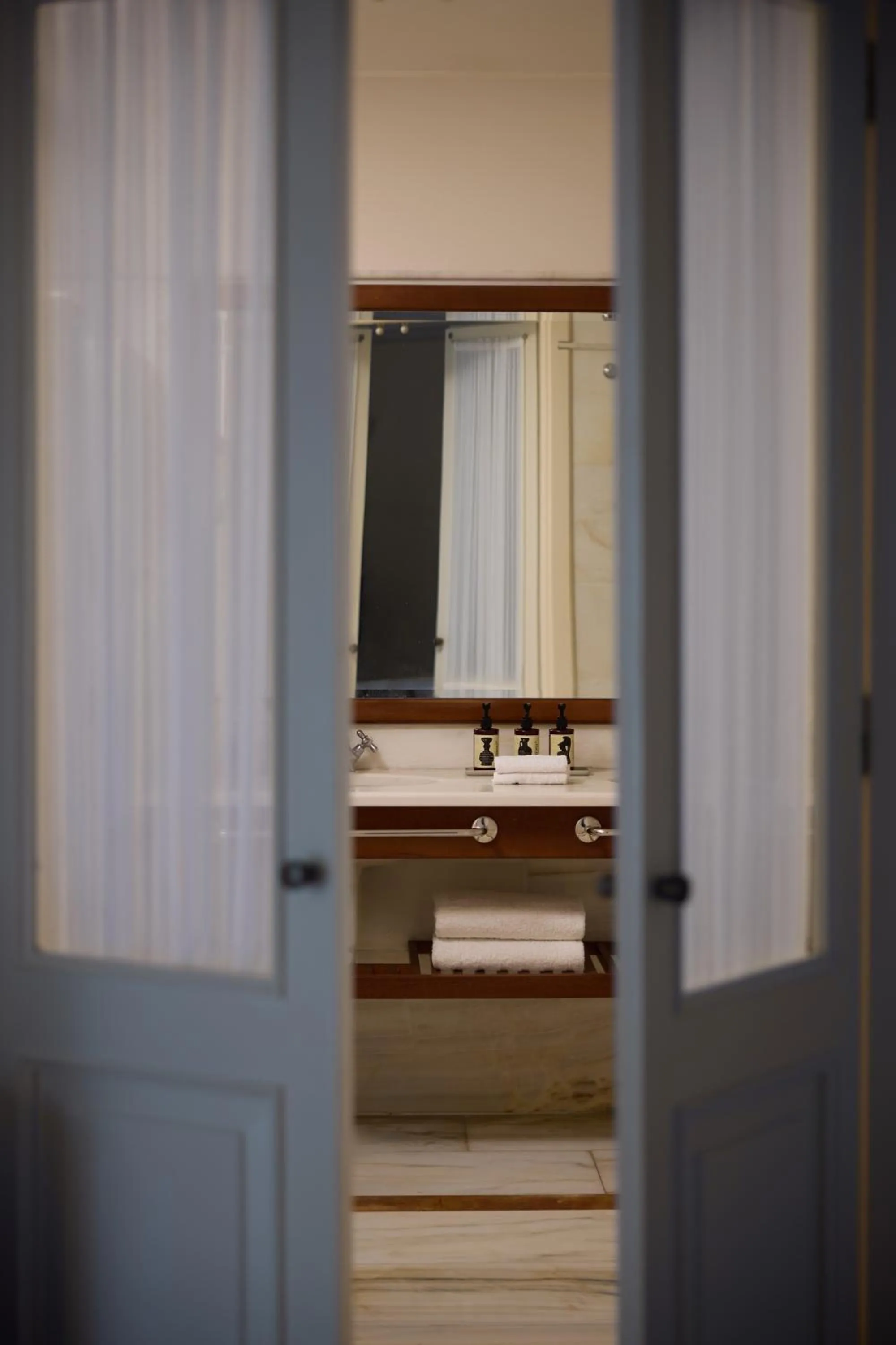 Bathroom in Elounda Gulf Villas by Sandglass