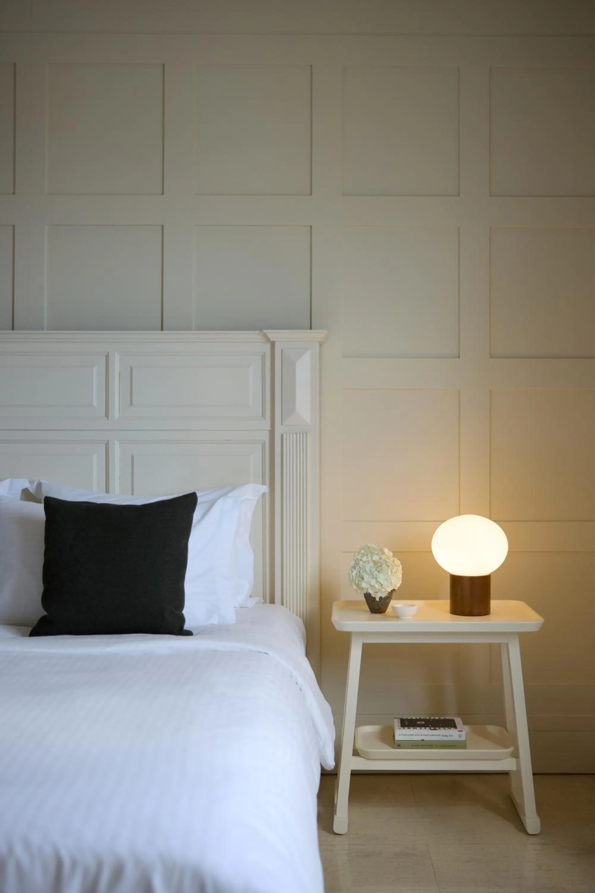 Bed in Elounda Gulf Villas by Sandglass