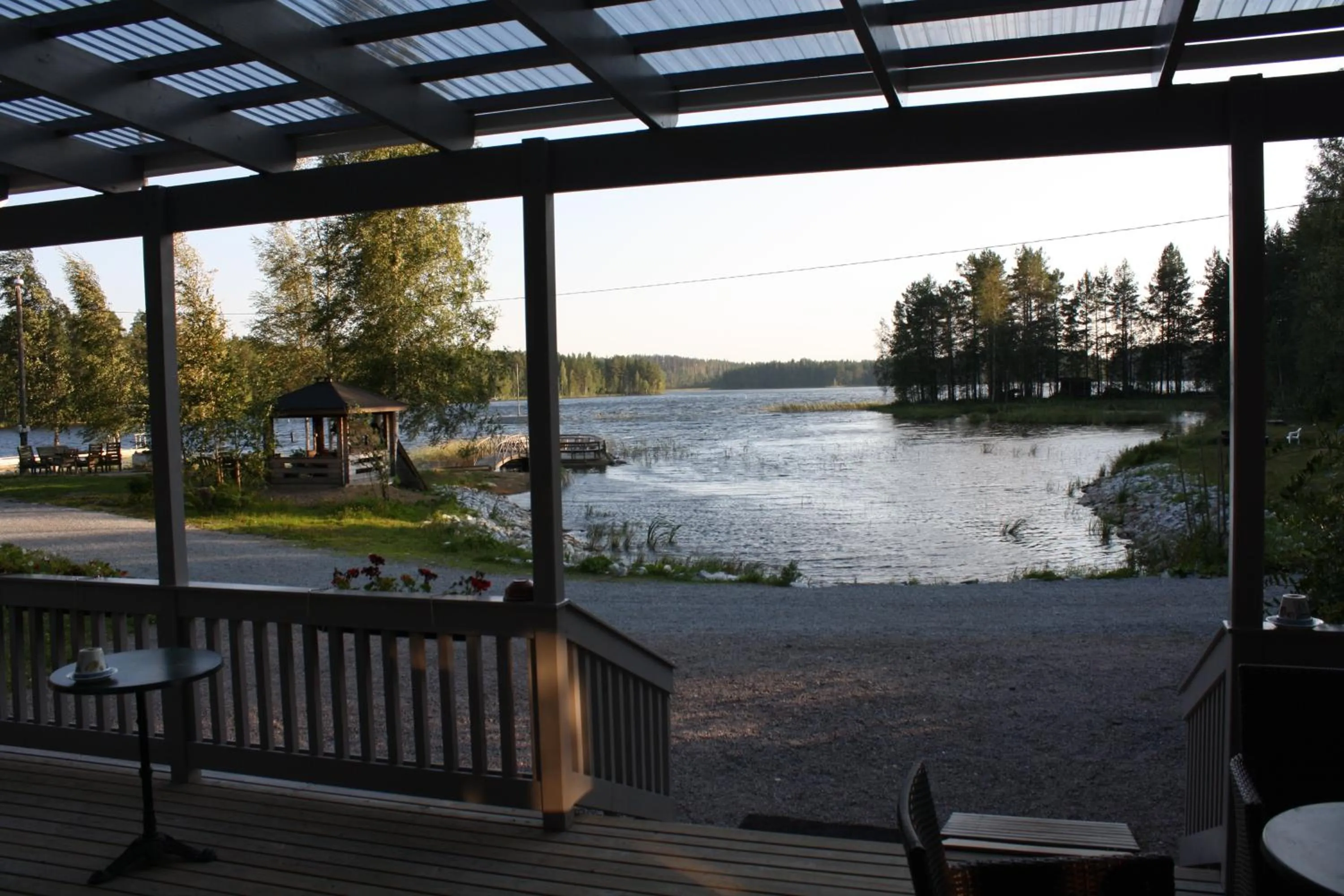 Balcony/Terrace in Hotel Rantakatti