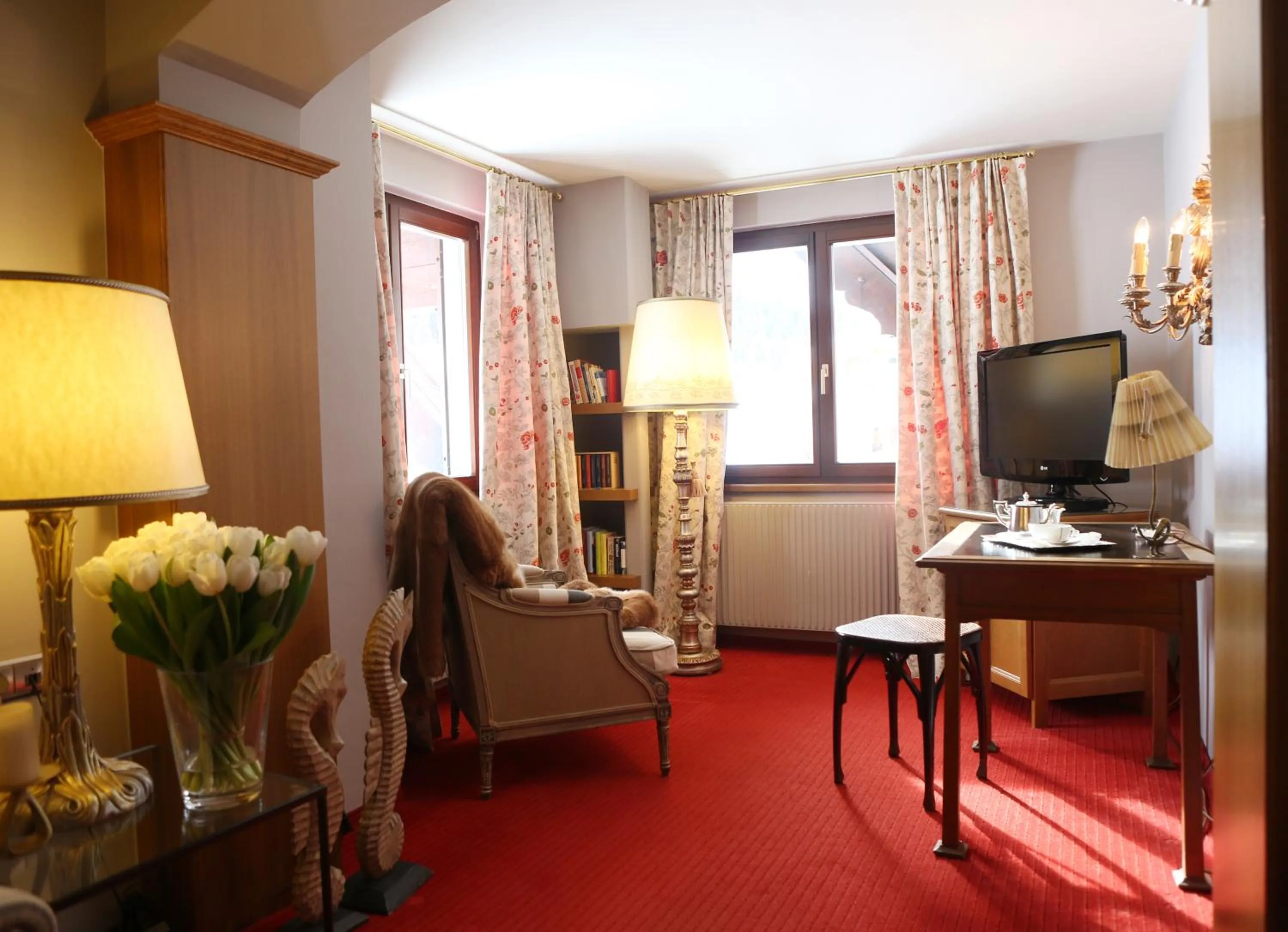 Living room in Kristiania Lech