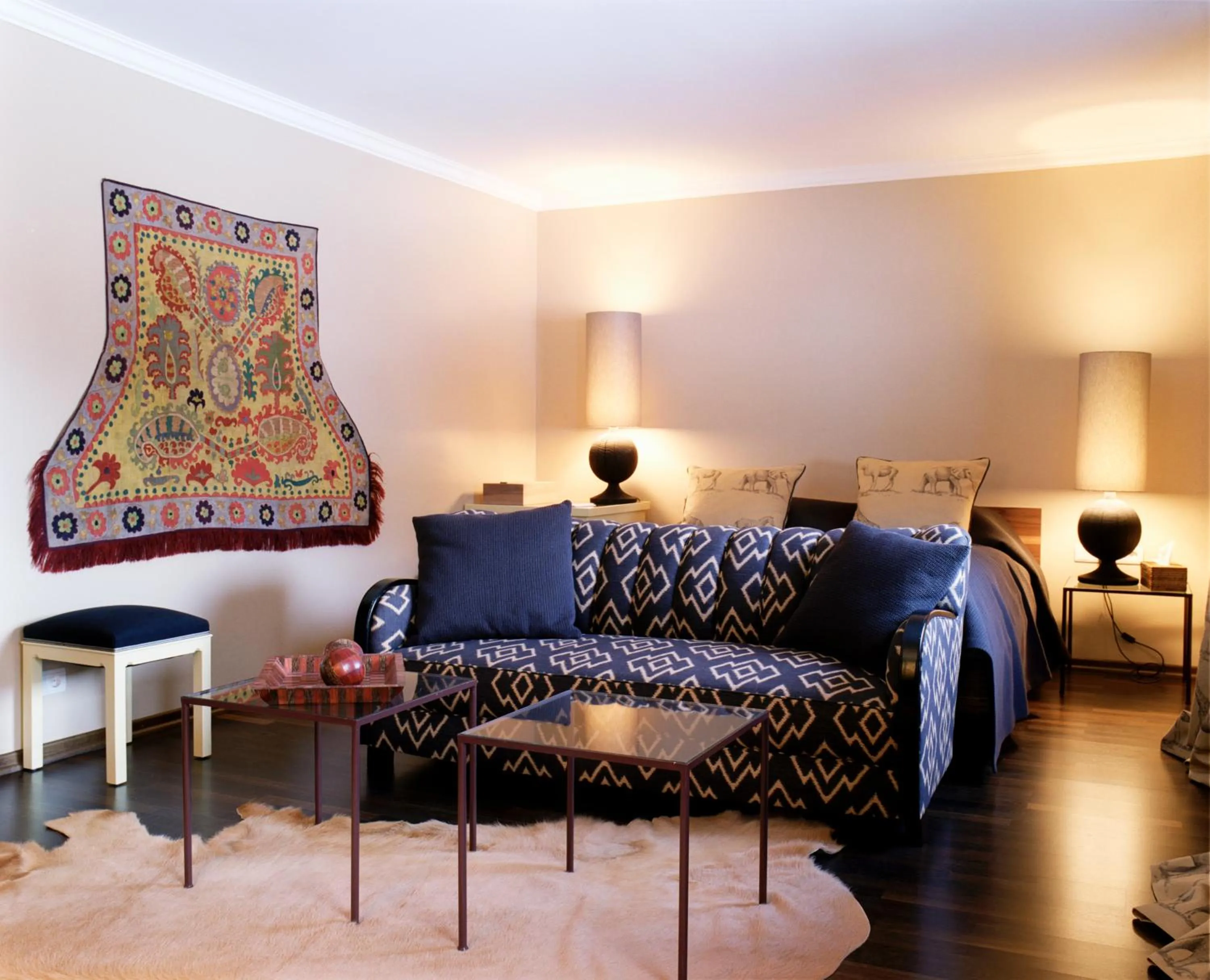 Seating area in Kristiania Lech