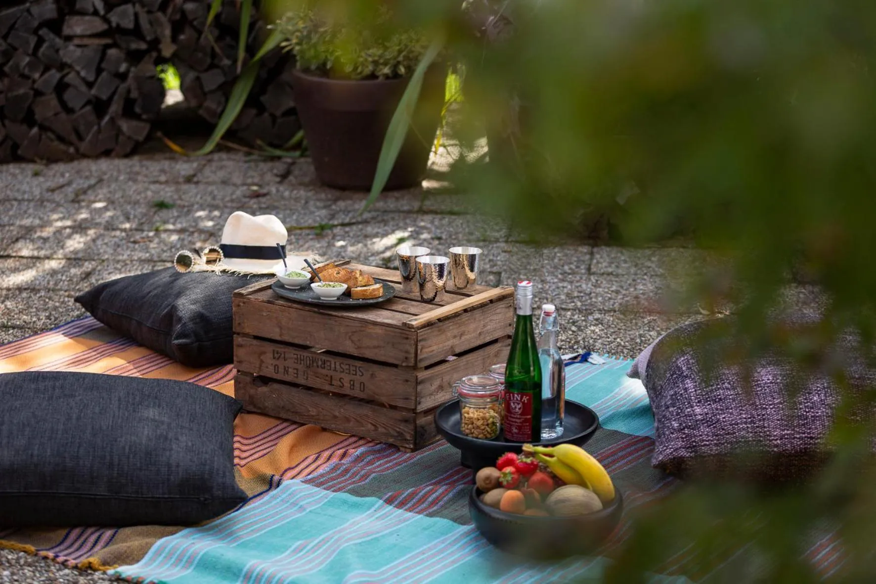 Garden in Kristiania Lech