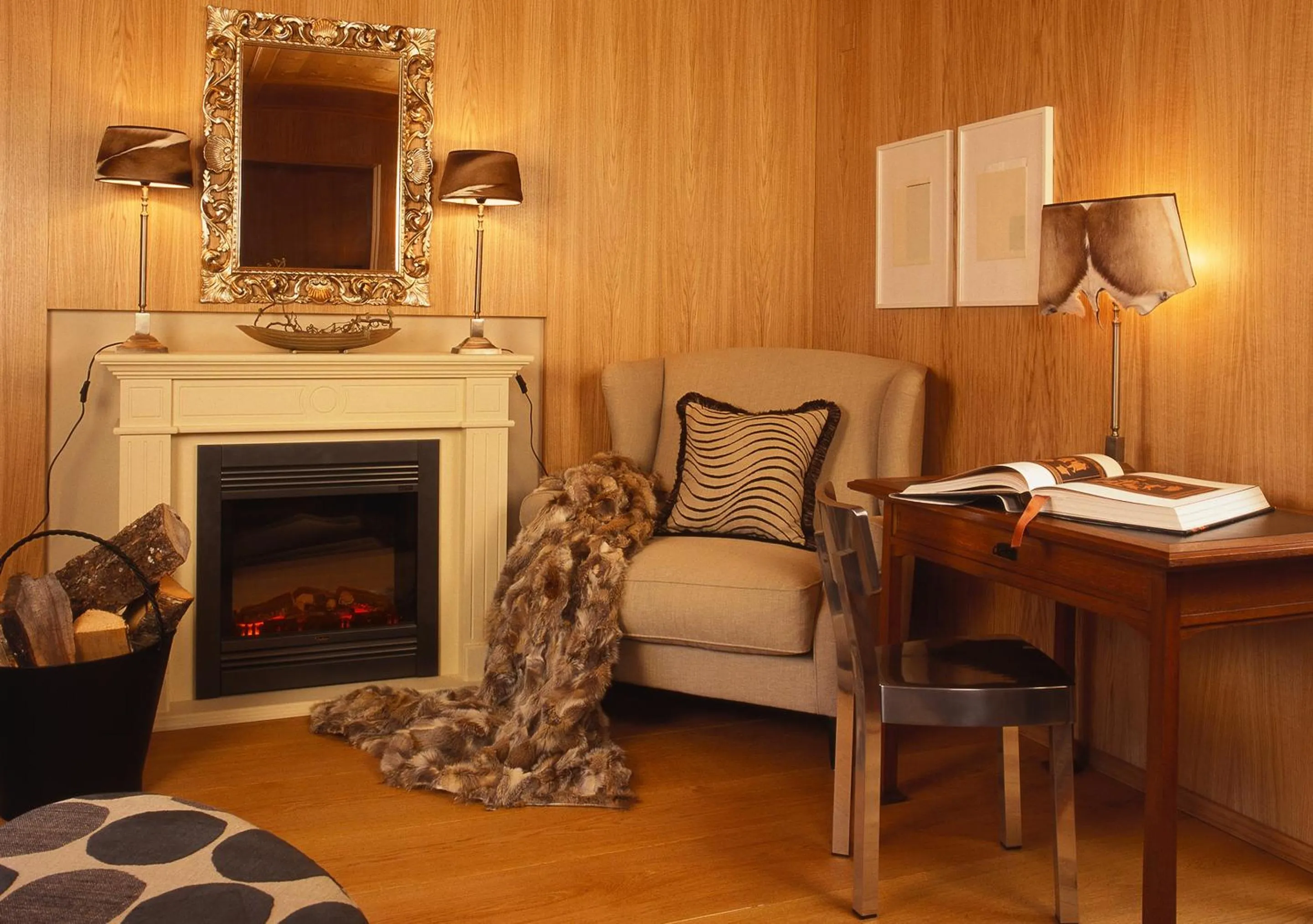 Living room in Kristiania Lech