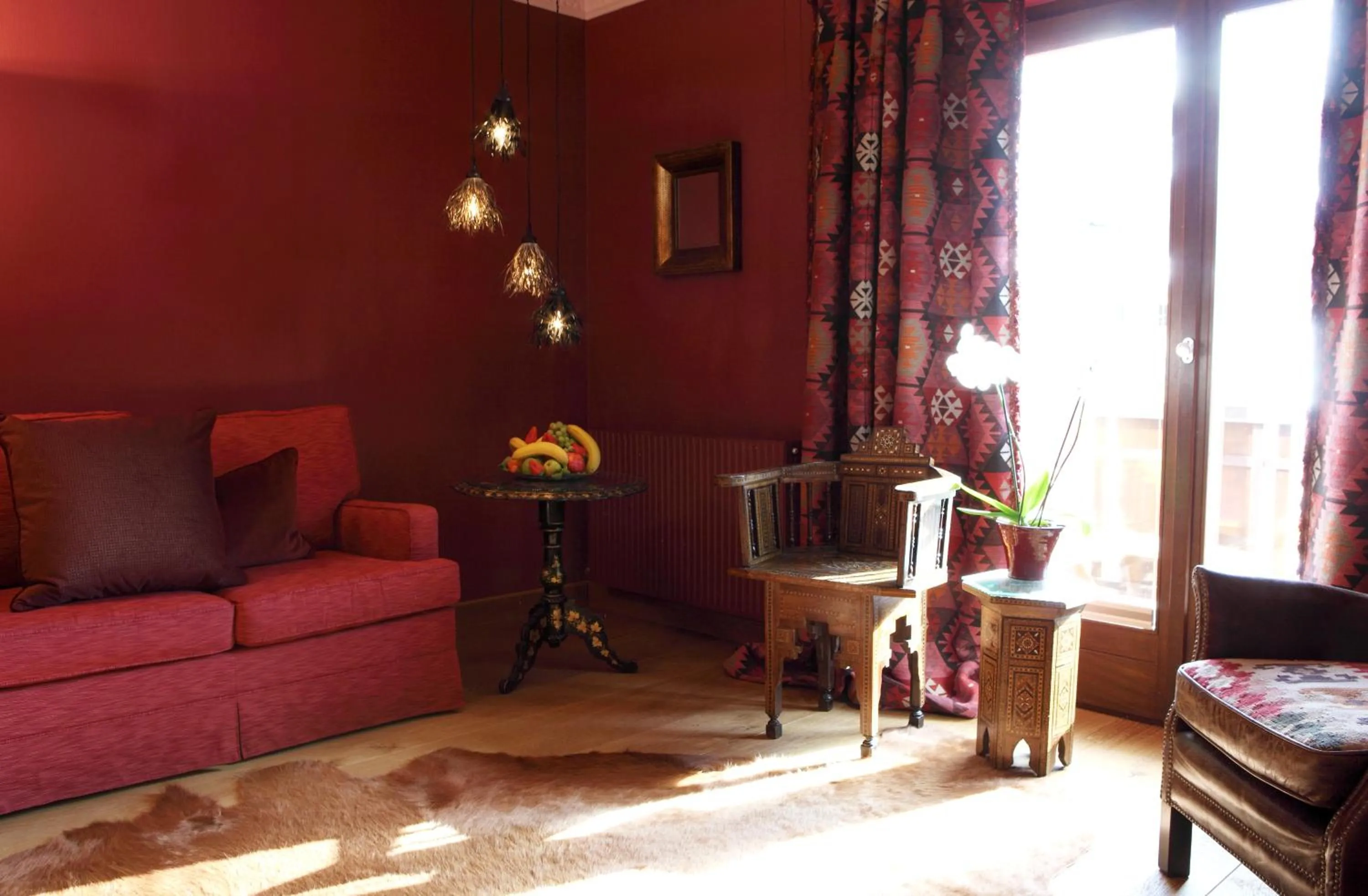 Living room in Kristiania Lech