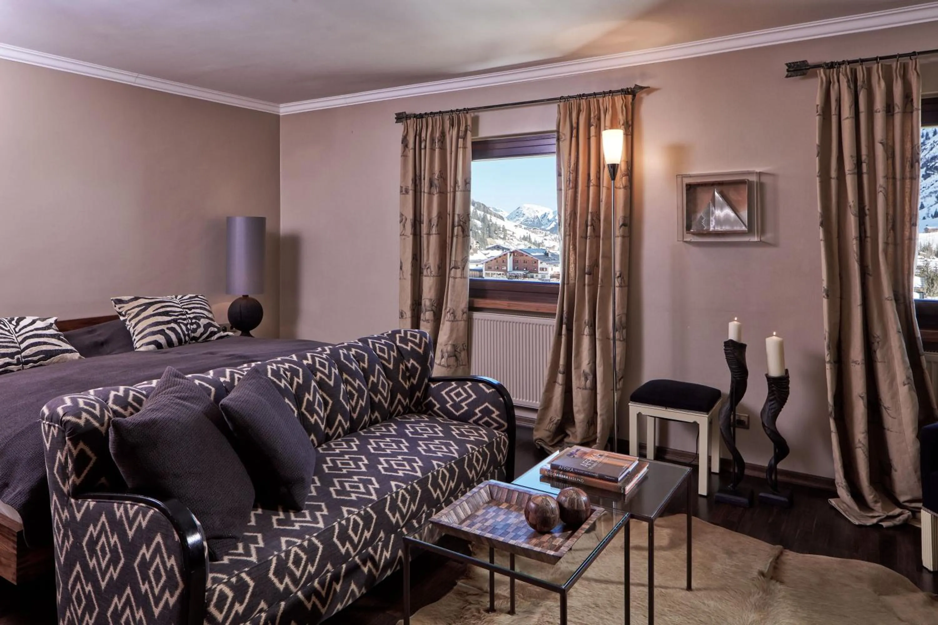 Photo of the whole room, Bed in Kristiania Lech