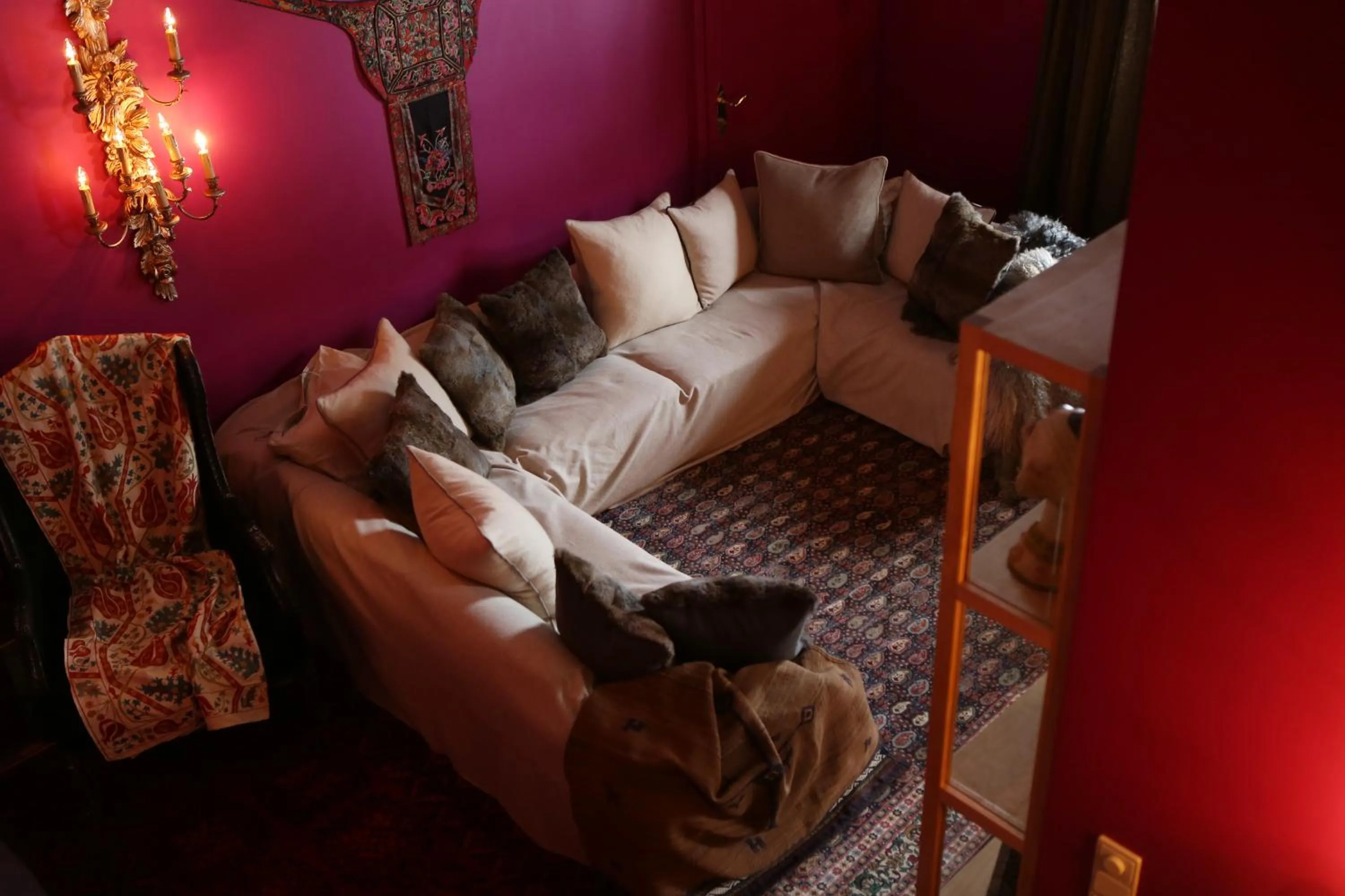 Living room in Kristiania Lech