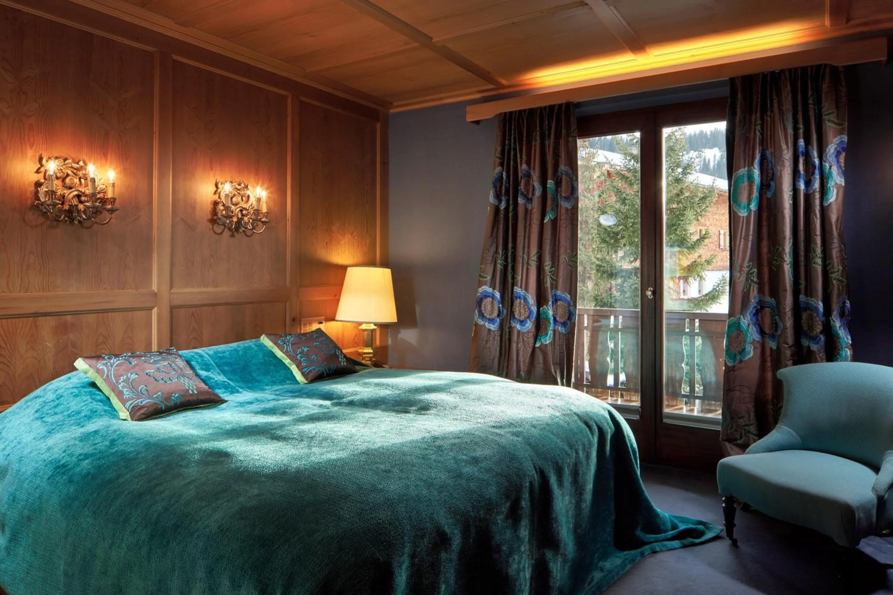 Bedroom, Bed in Kristiania Lech