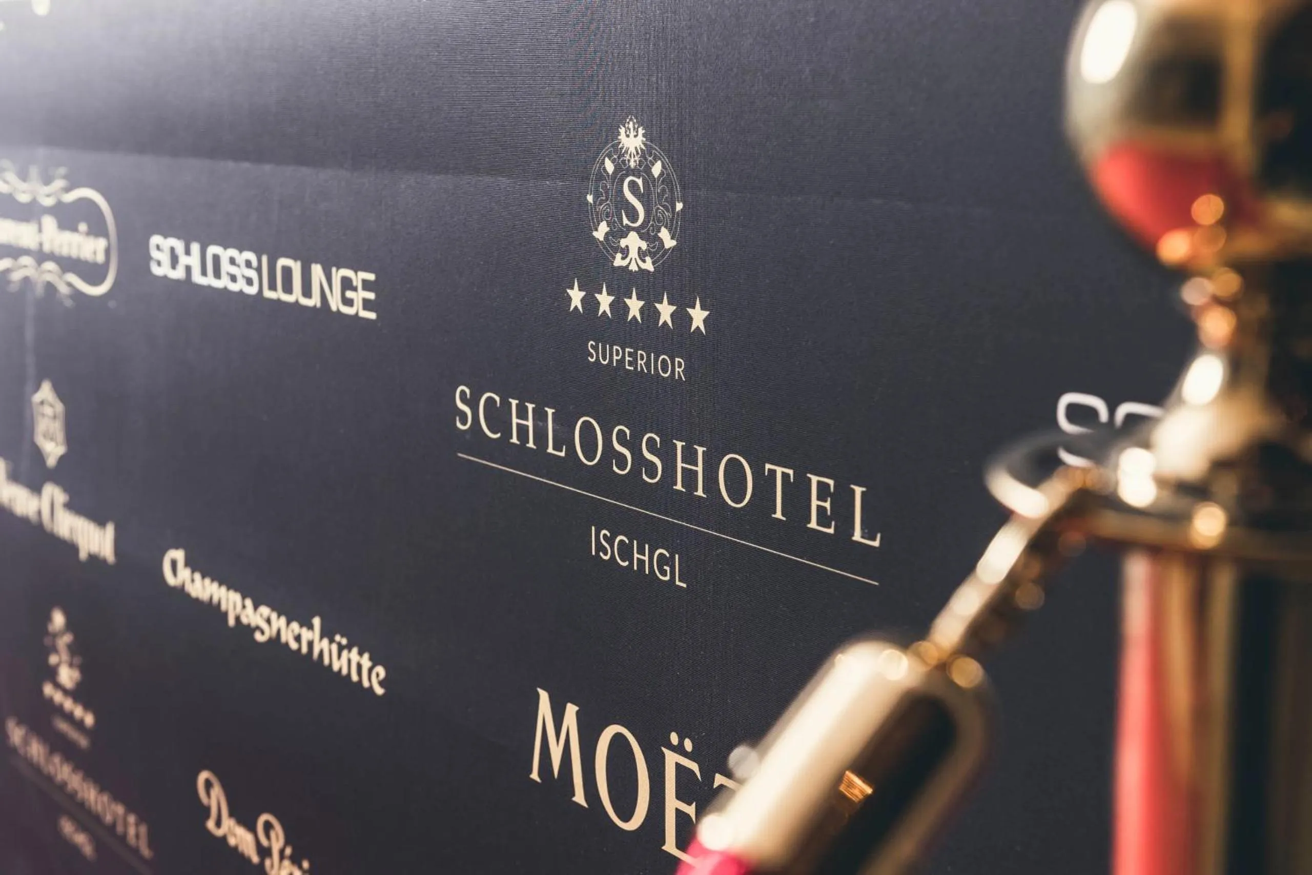Decorative detail in Schlosshotel Ischgl 5-Sterne Superior