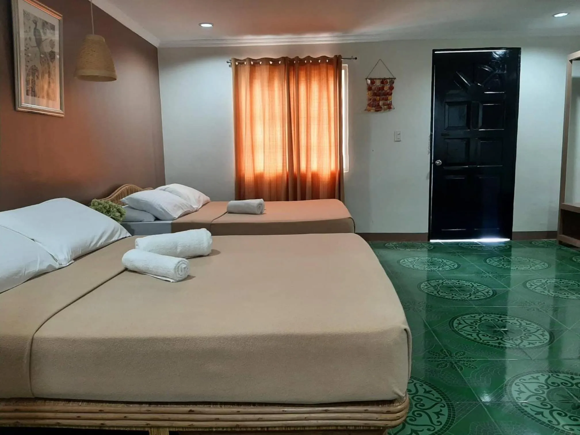 Bed in Panglao Grande Resort 邦劳美丽度假村