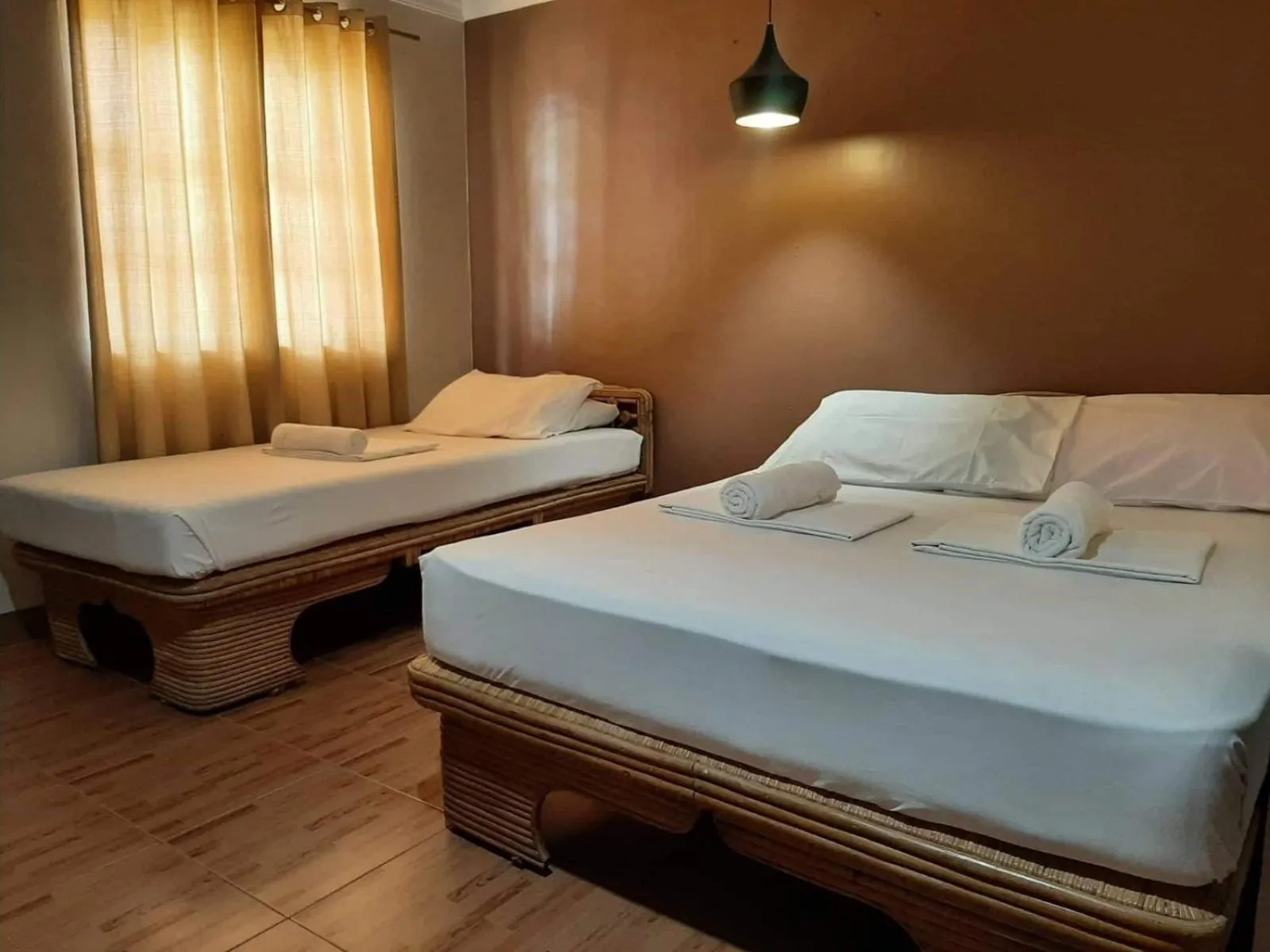Bed in Panglao Grande Resort 邦劳美丽度假村