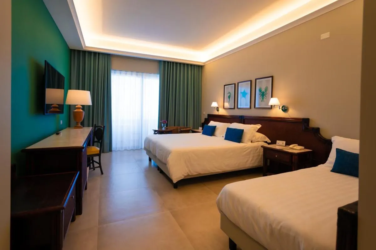 Bed in Hotel Schuhmann