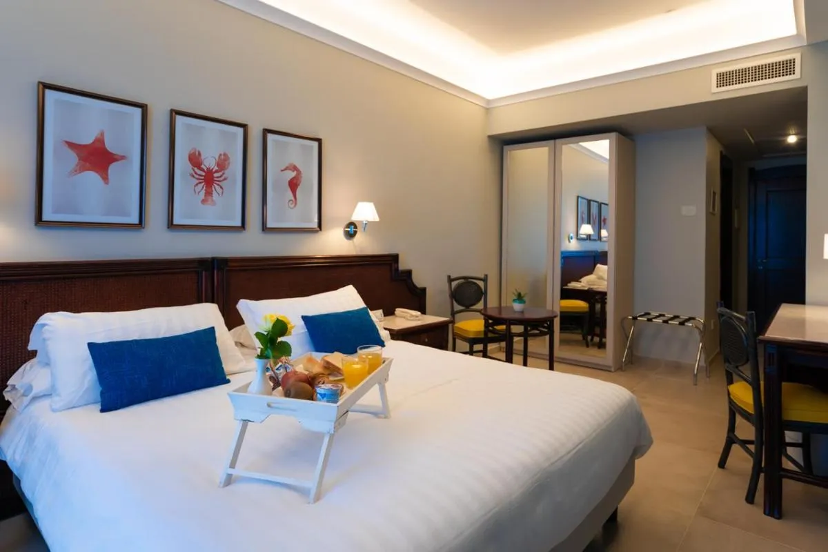 Bed in Hotel Schuhmann