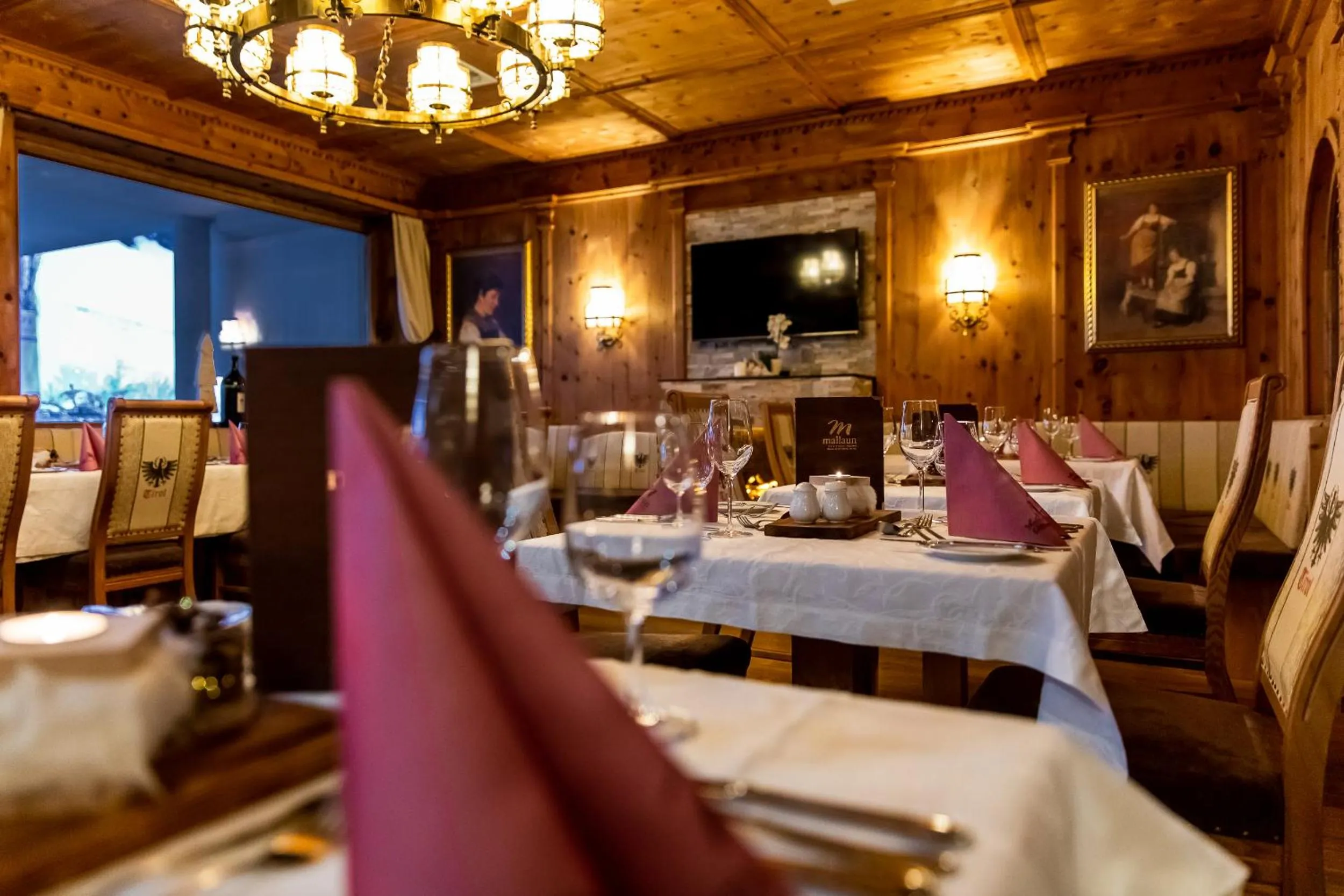 Restaurant/places to eat in Mallaun Hotel.Erlebnis