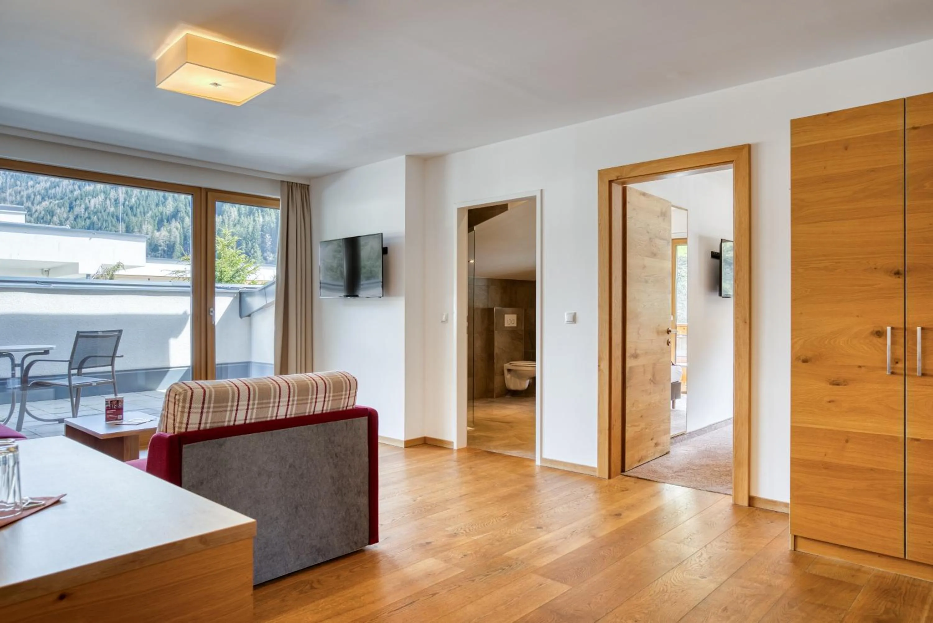 Living room in Mallaun Hotel.Erlebnis