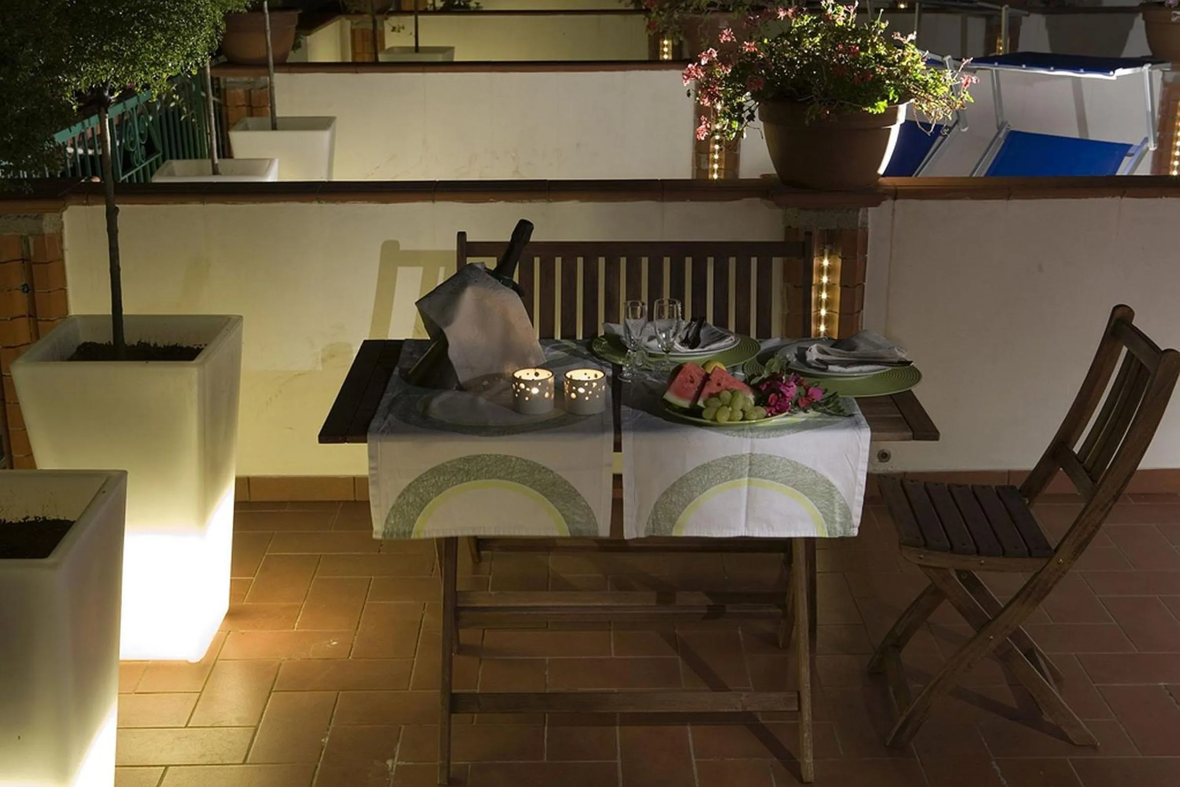 Balcony/Terrace in Hotel Ristorante Cavaliere