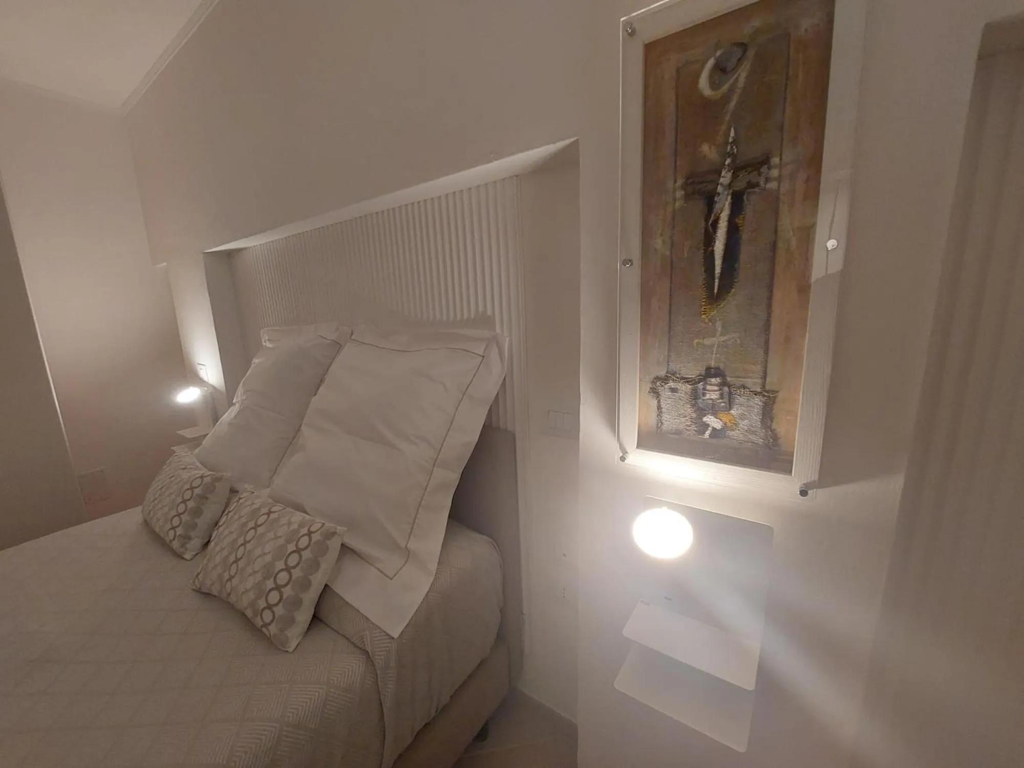 Bed in Hotel Ristorante Cavaliere