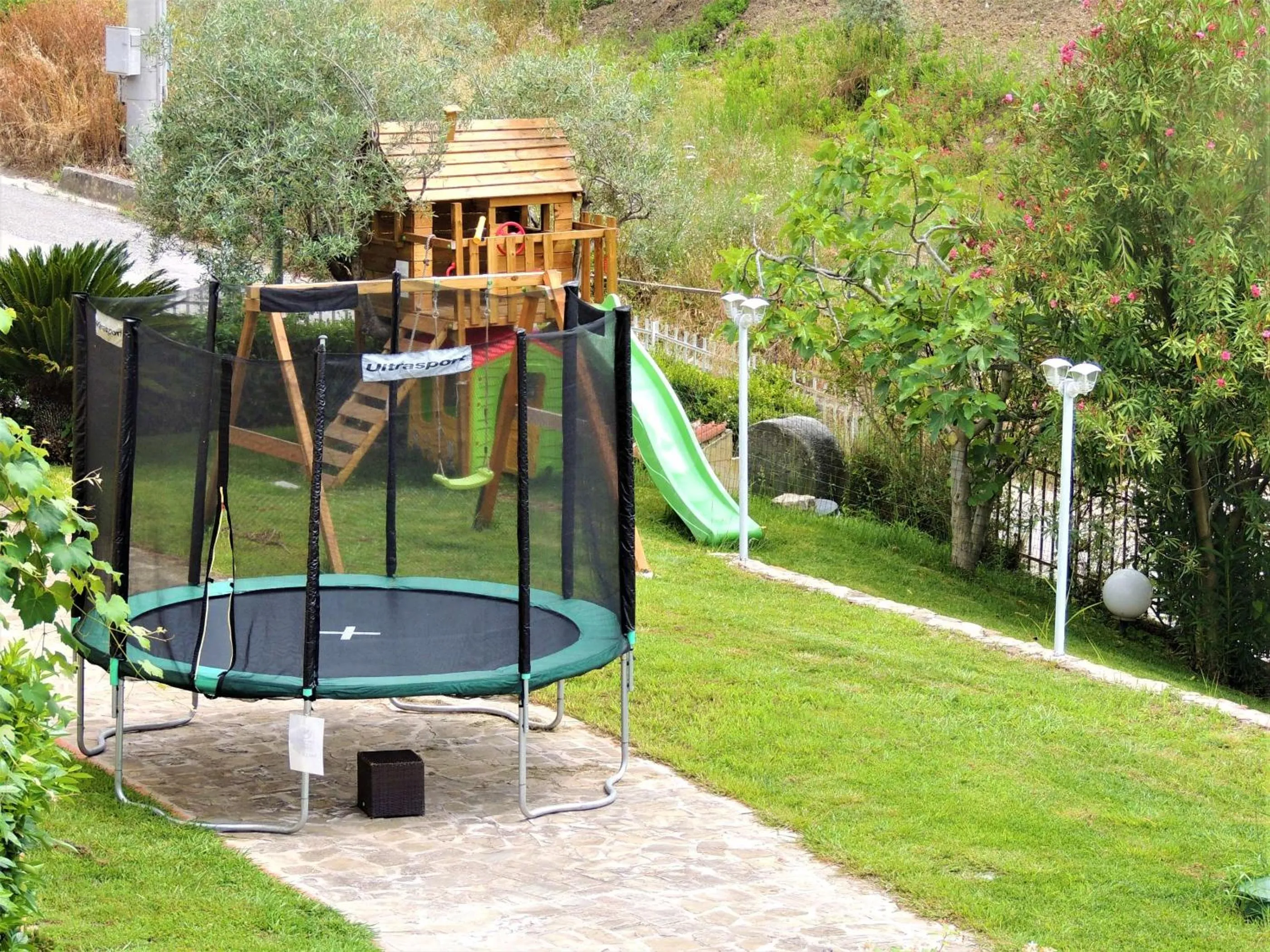 Children play ground in That's Amore Cilento Country House