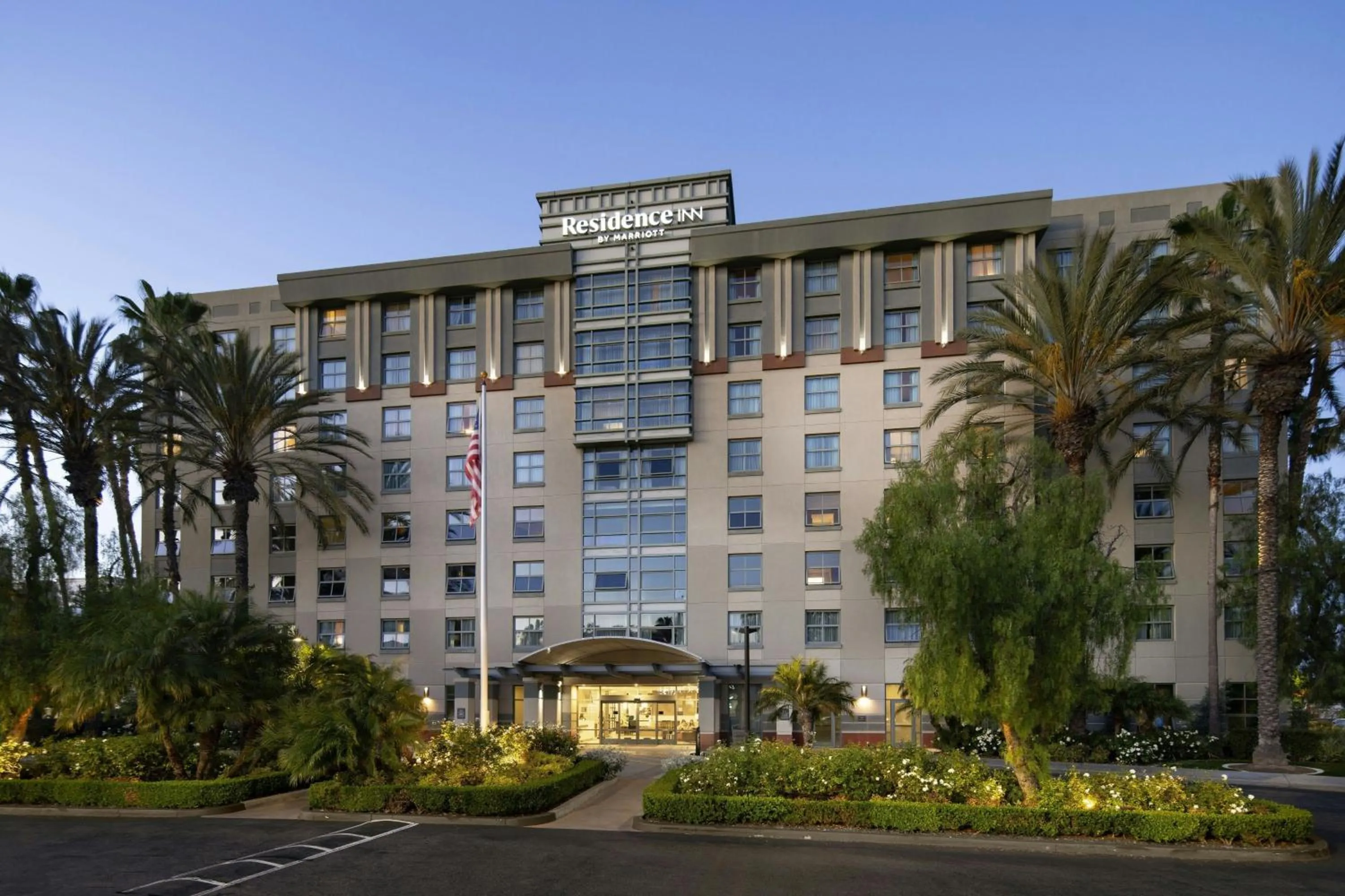 Property building in Residence Inn Irvine John Wayne Airport Orange County