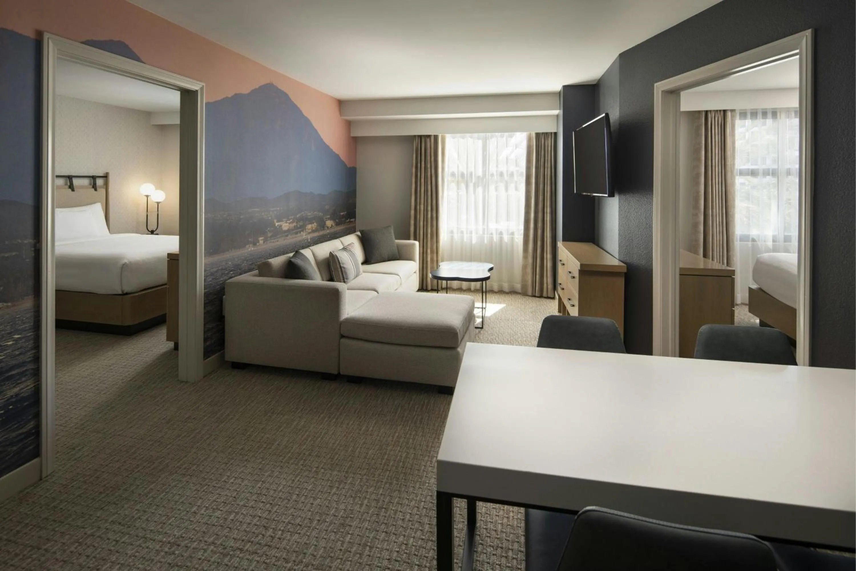 Bedroom, Bed in Residence Inn Irvine John Wayne Airport Orange County