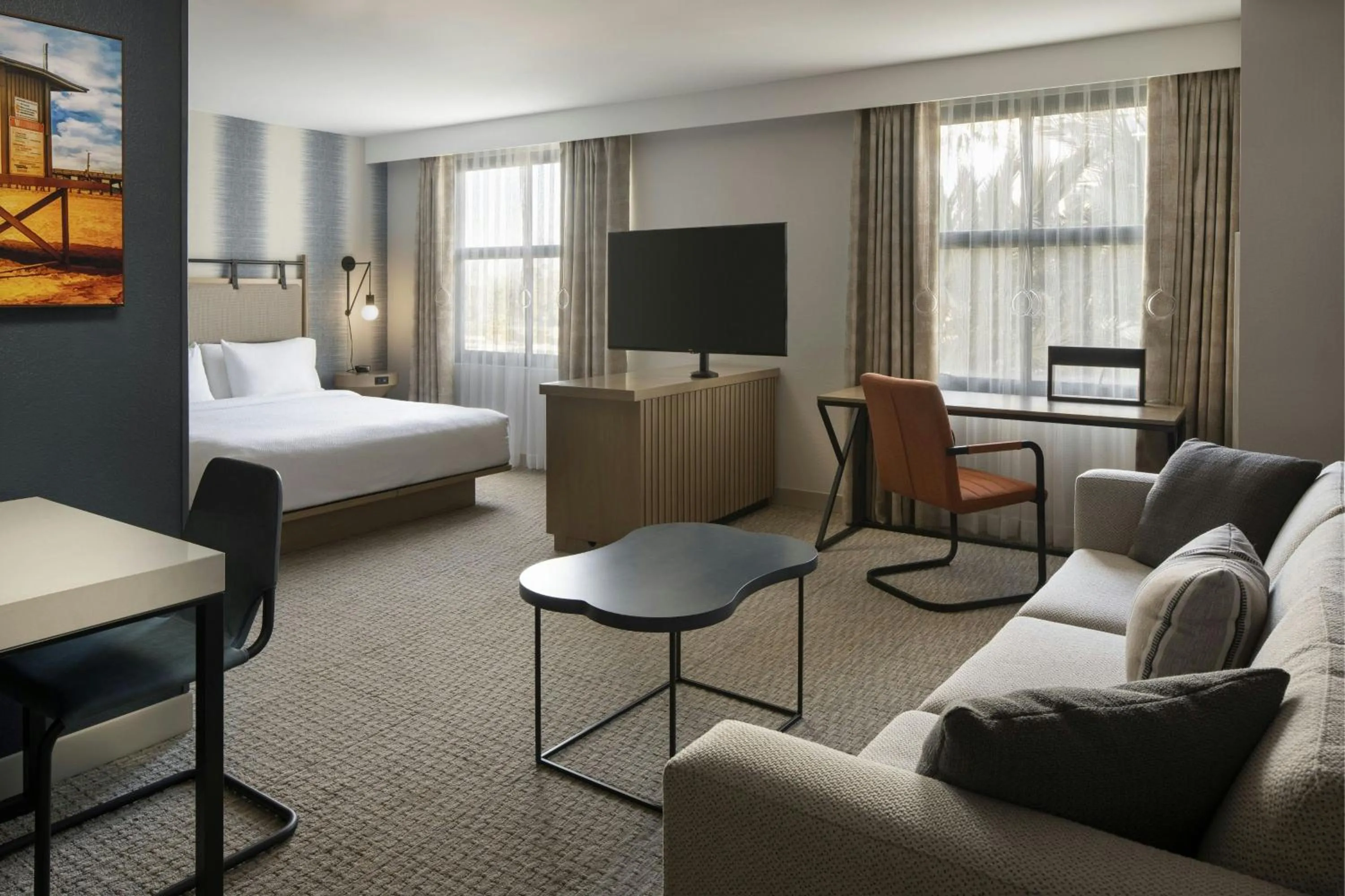 Photo of the whole room, Bed in Residence Inn Irvine John Wayne Airport Orange County