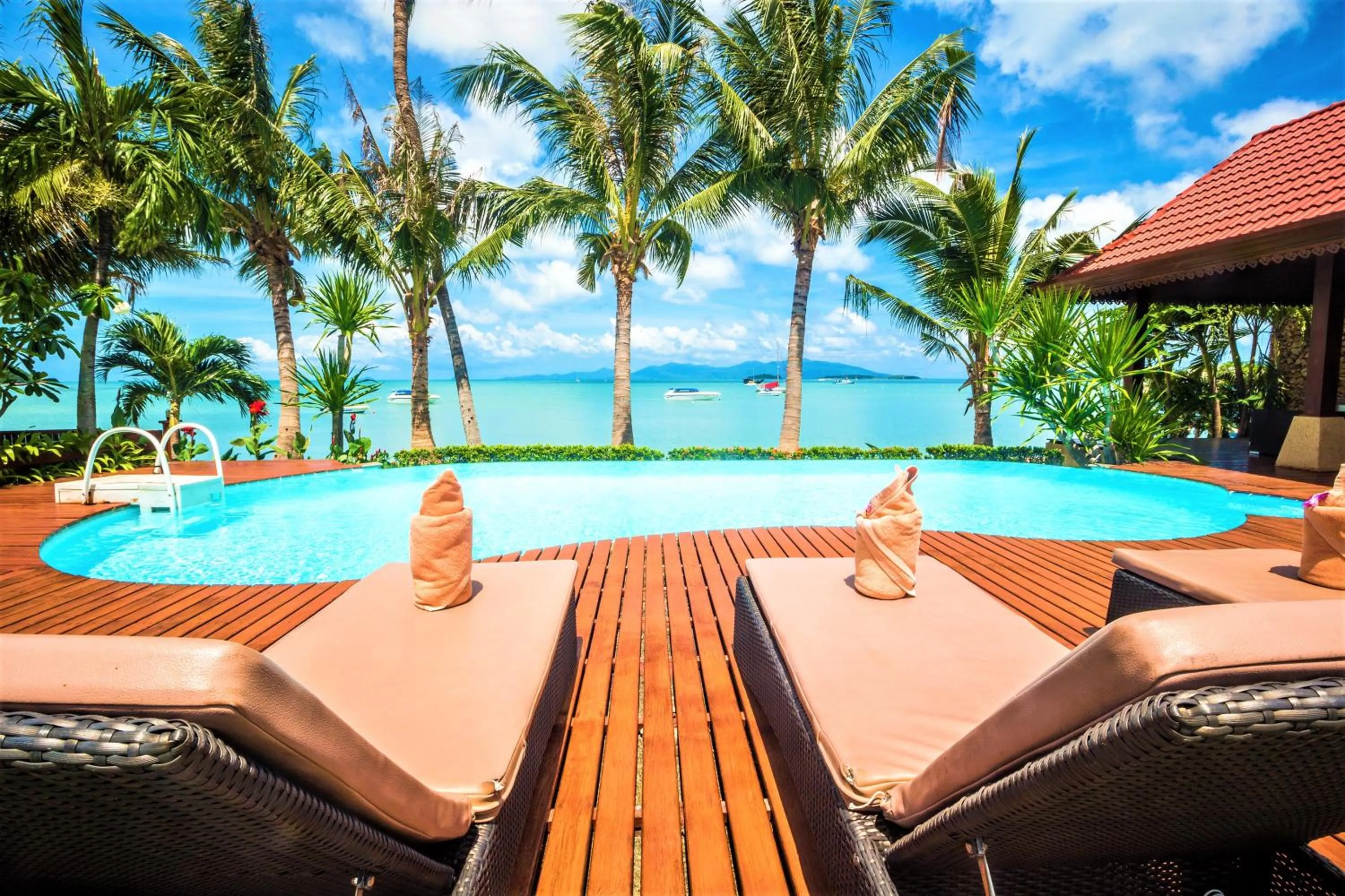 BBQ facilities in Erawan Villa Hotel