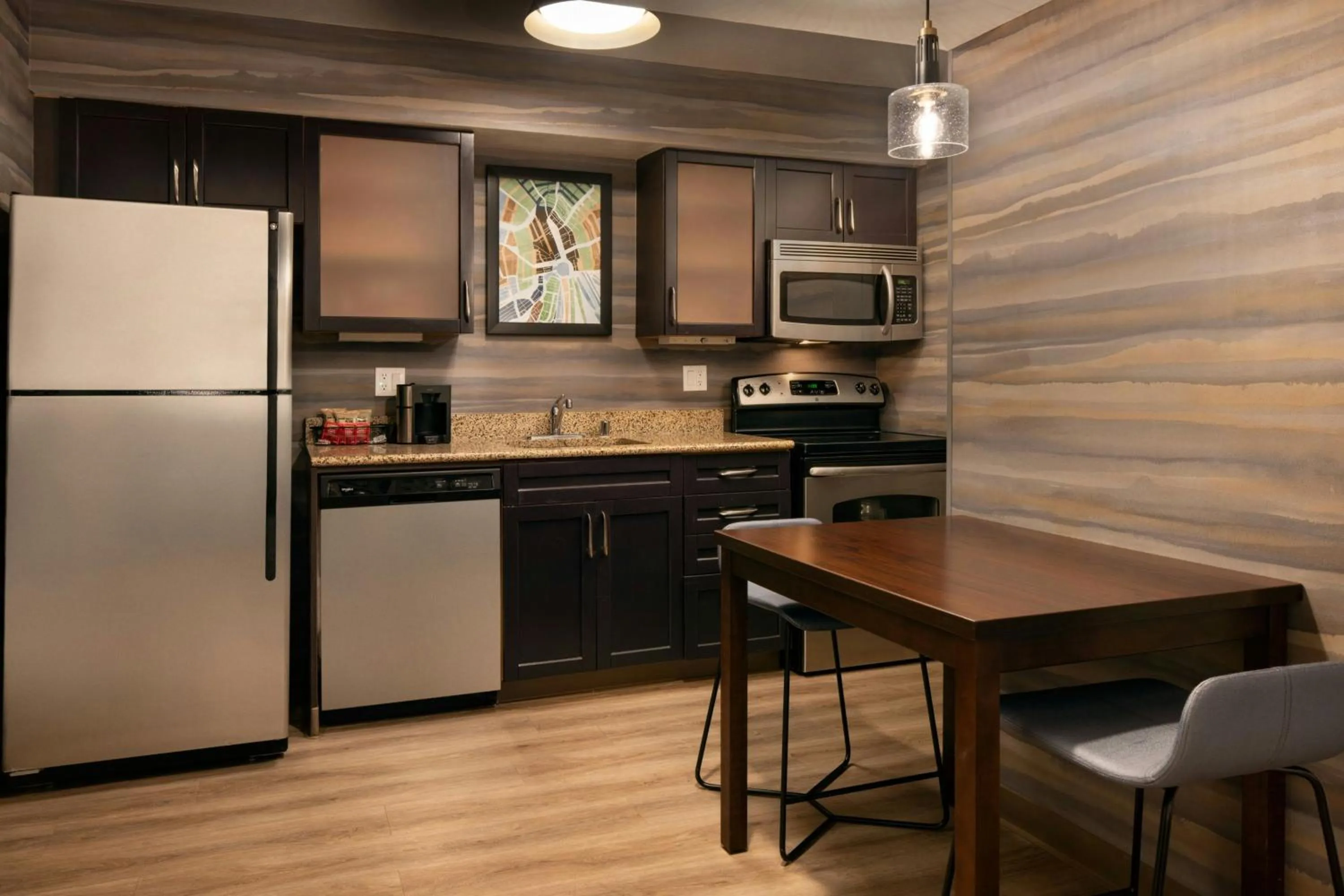 Kitchen or kitchenette in Residence Inn Anaheim Placentia/Fullerton