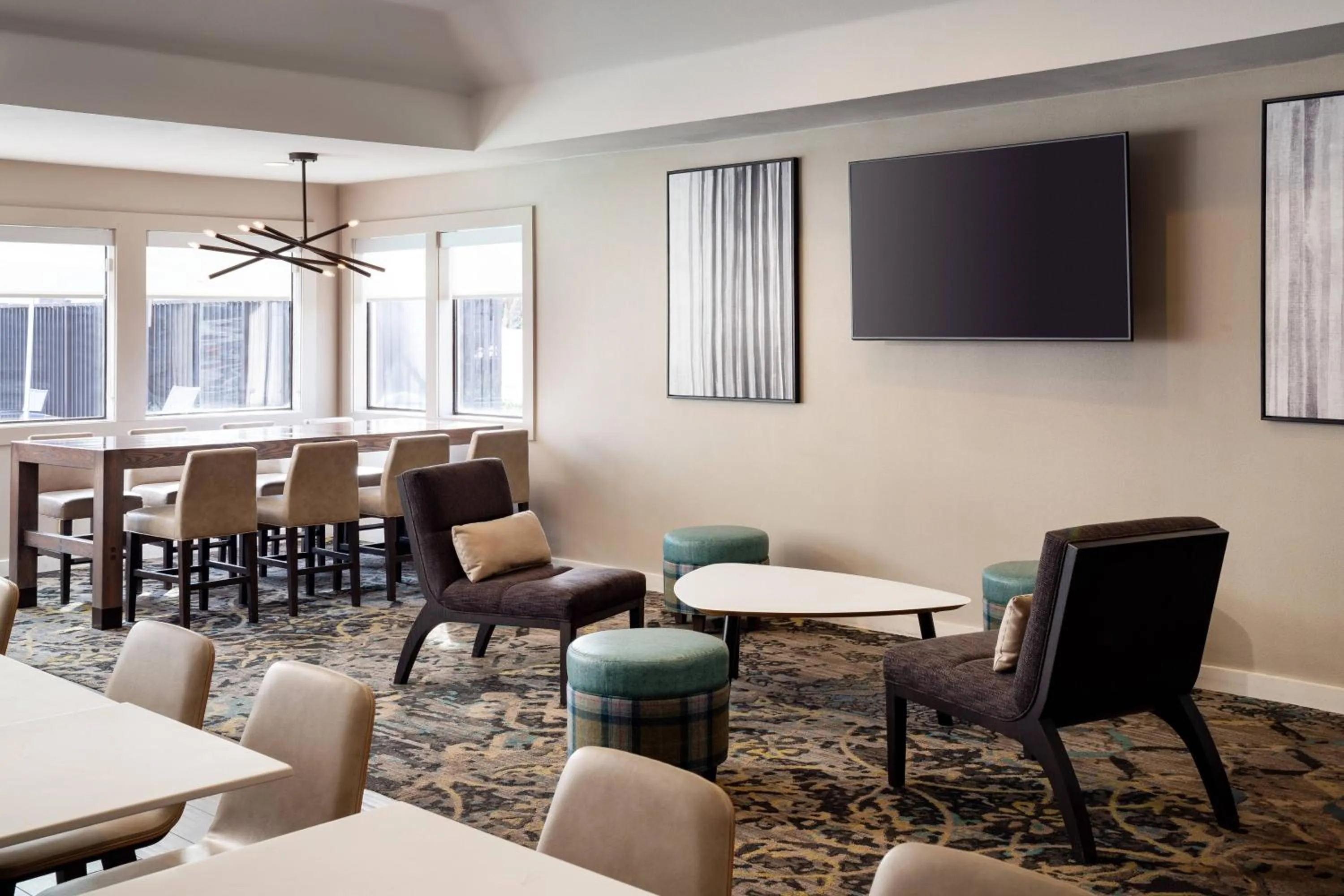 Lobby or reception in Residence Inn Anaheim Placentia/Fullerton