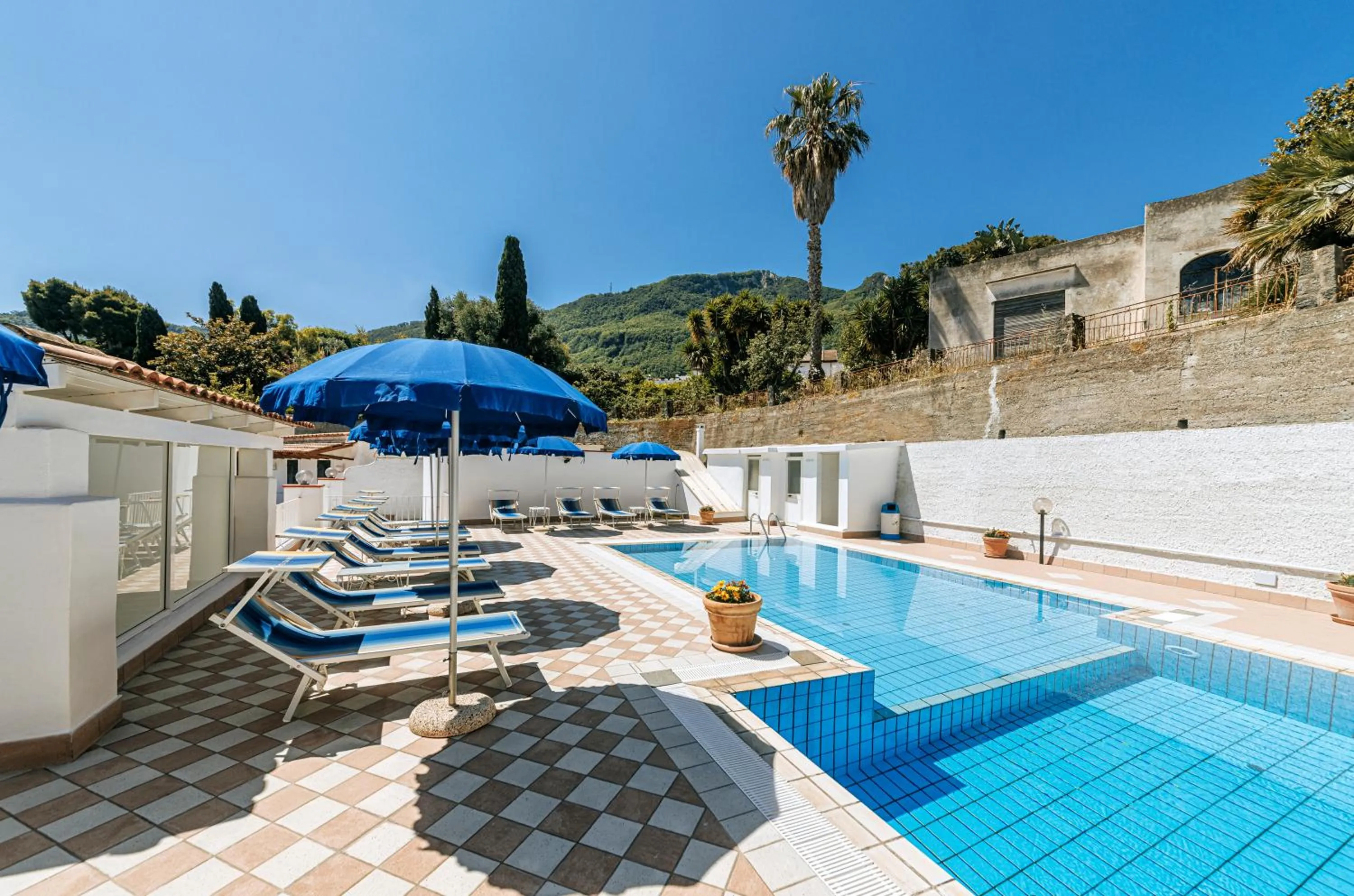 Solarium in Hotel Villa D'Orta