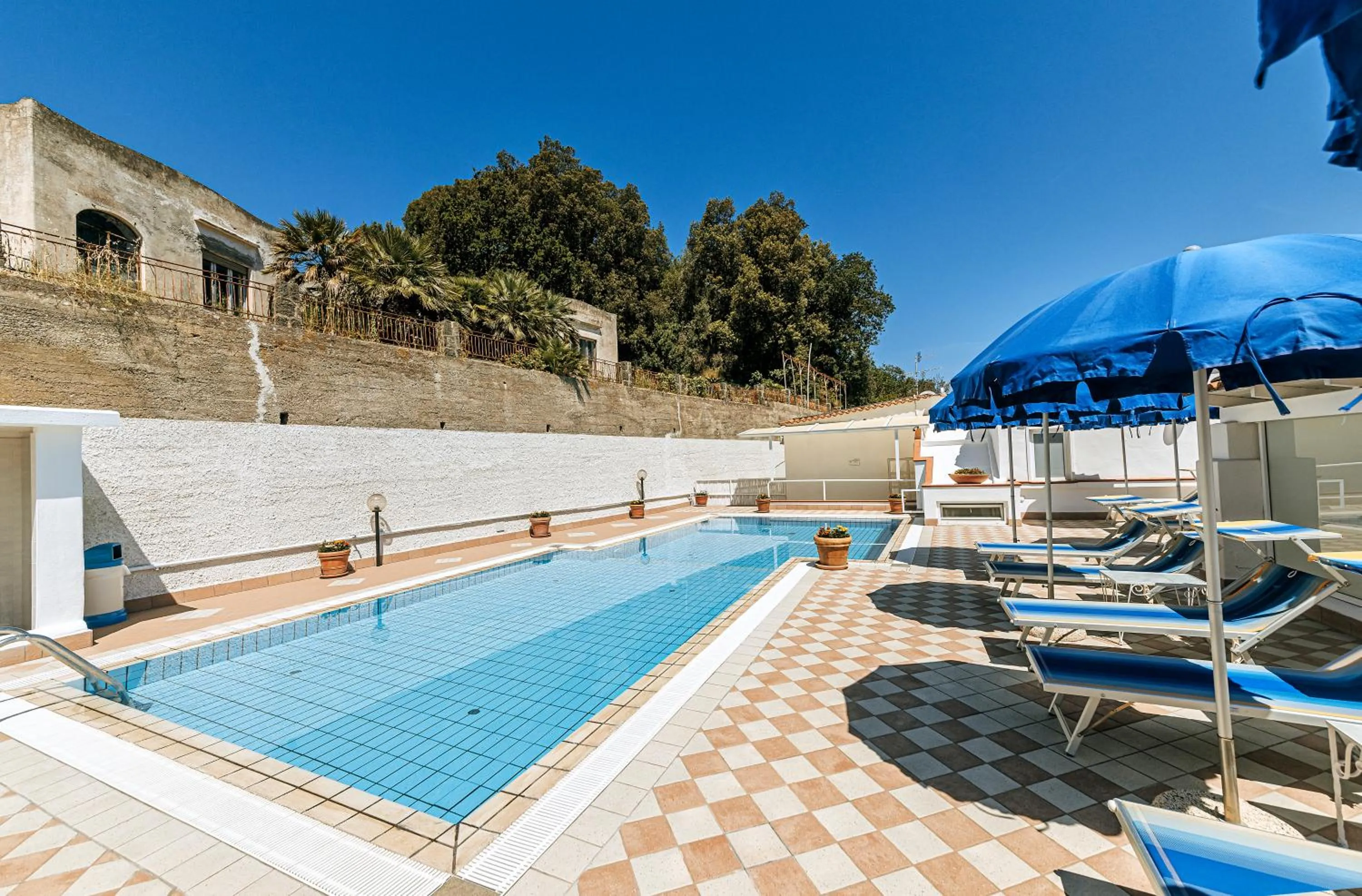Solarium in Hotel Villa D'Orta