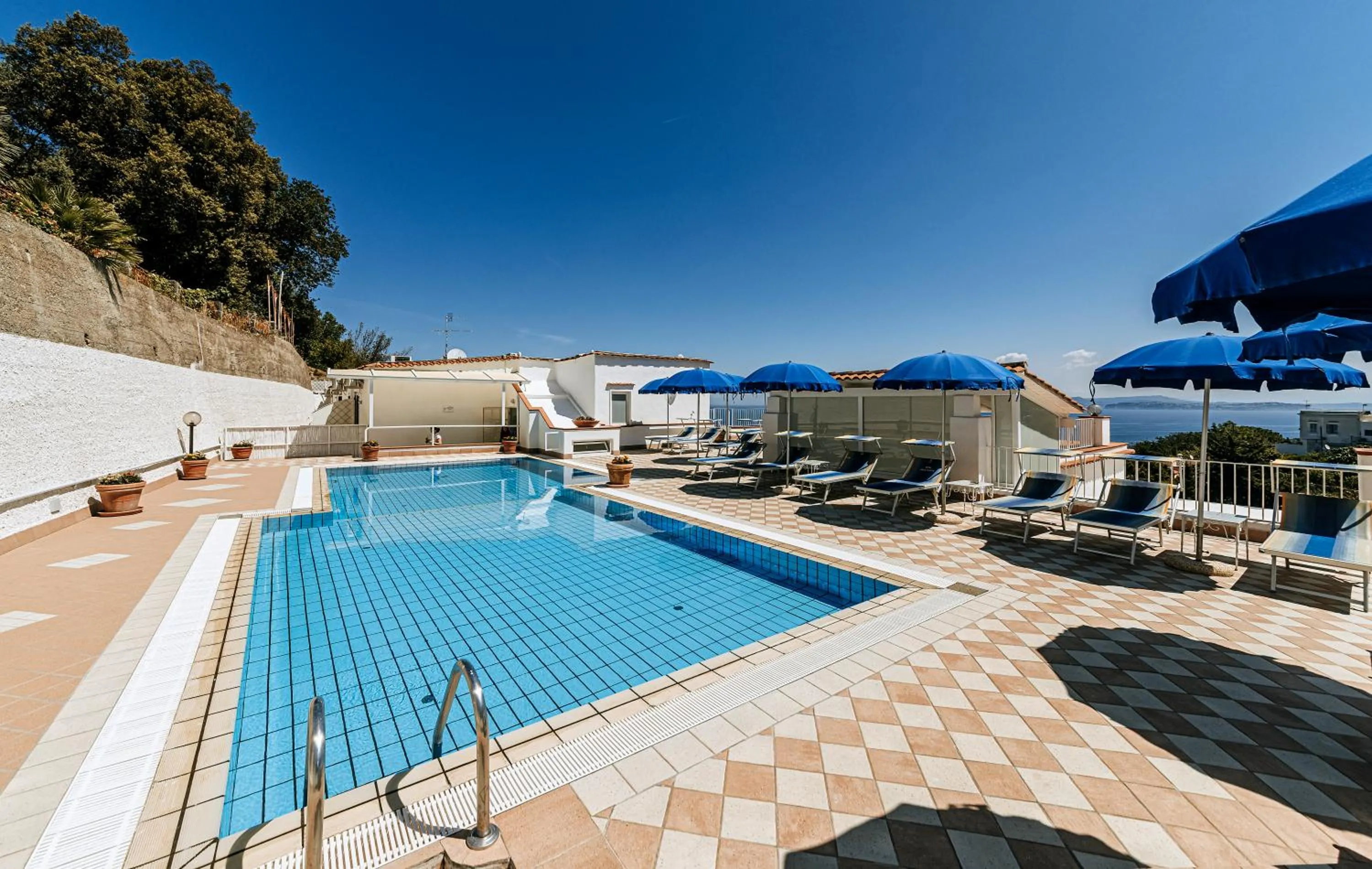 Solarium in Hotel Villa D'Orta