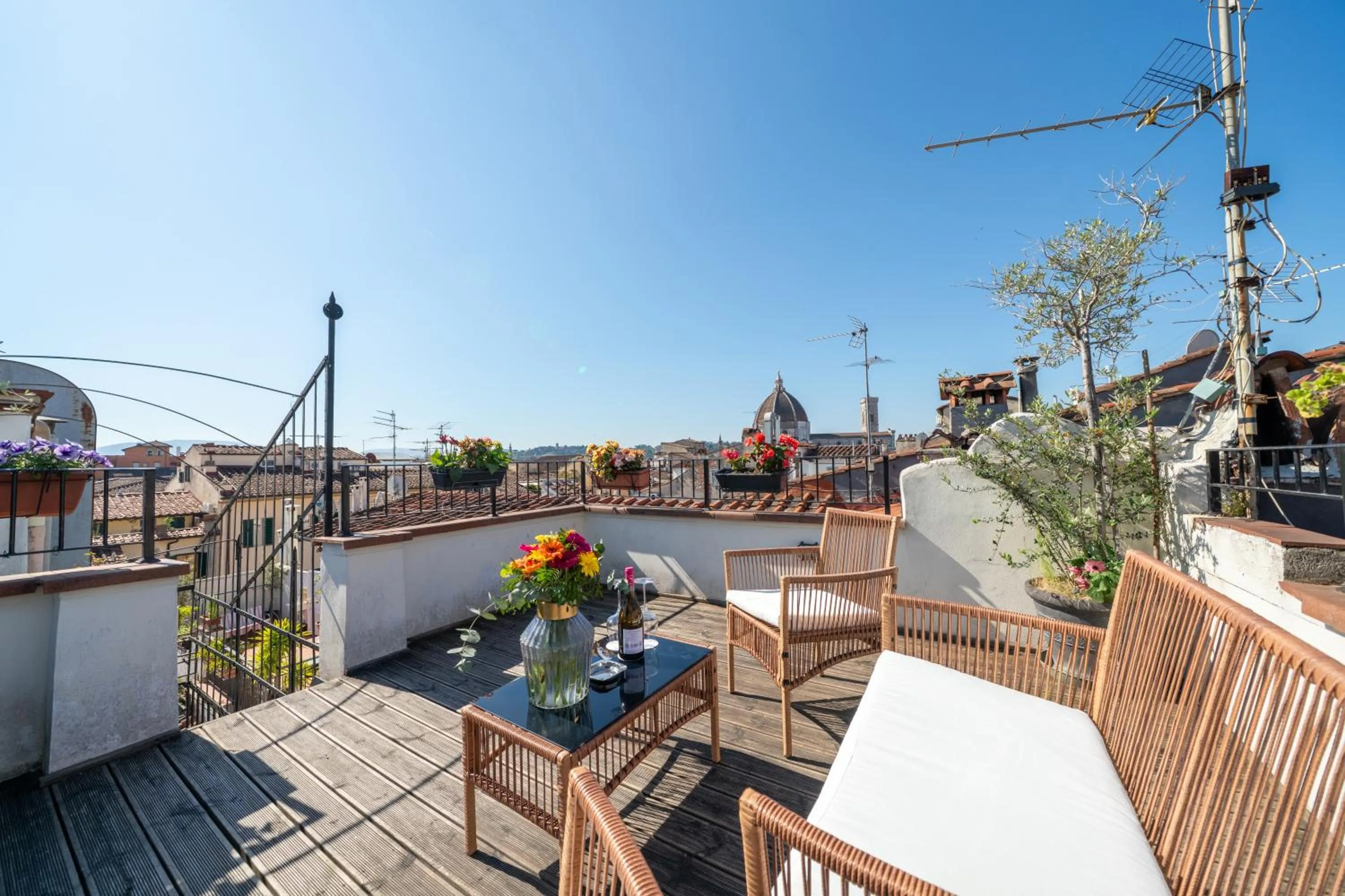 Balcony/Terrace in Residenza Conte di Cavour & Rooftop - dBe Hotels
