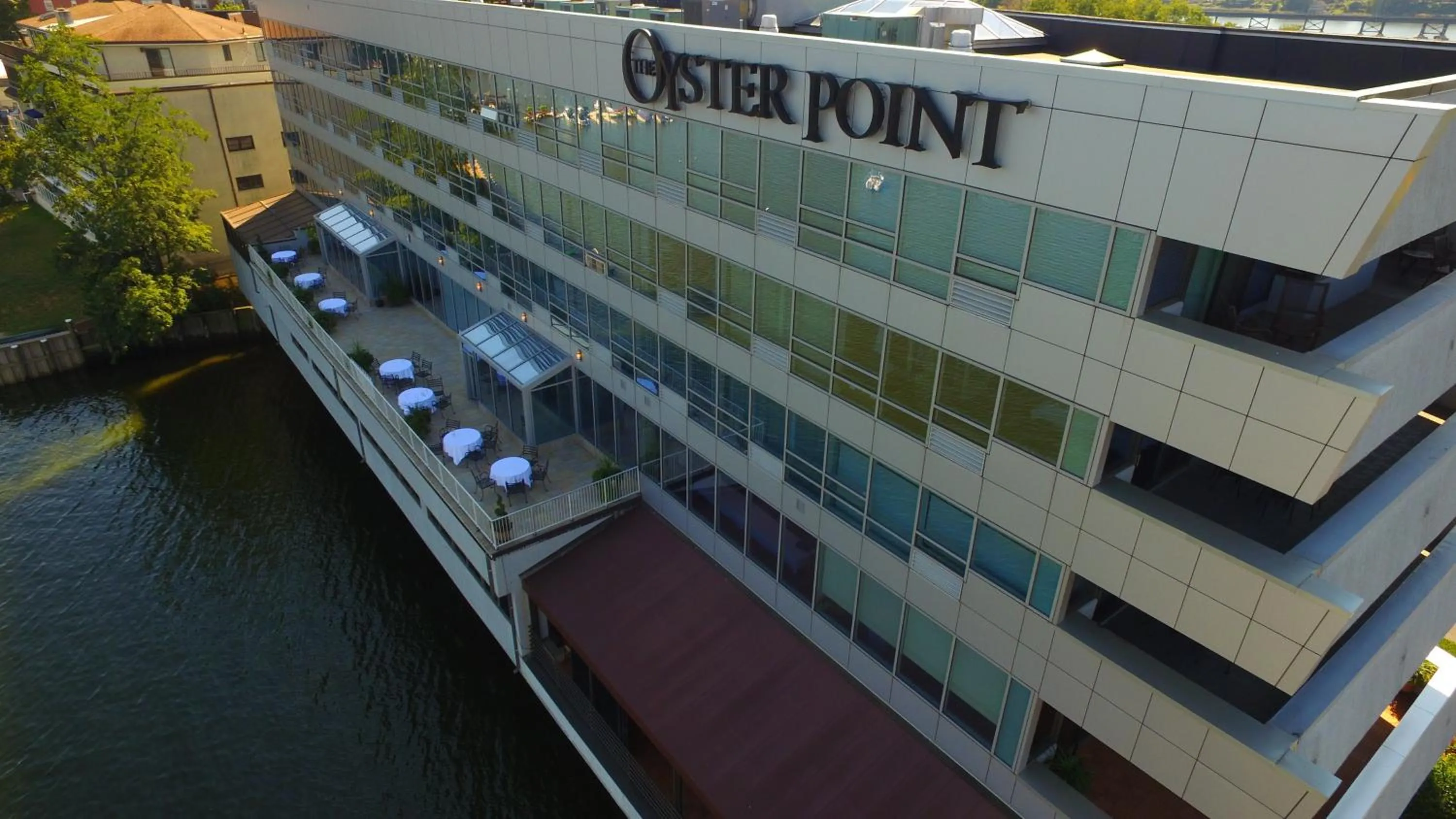 Property building in Oyster Point Hotel