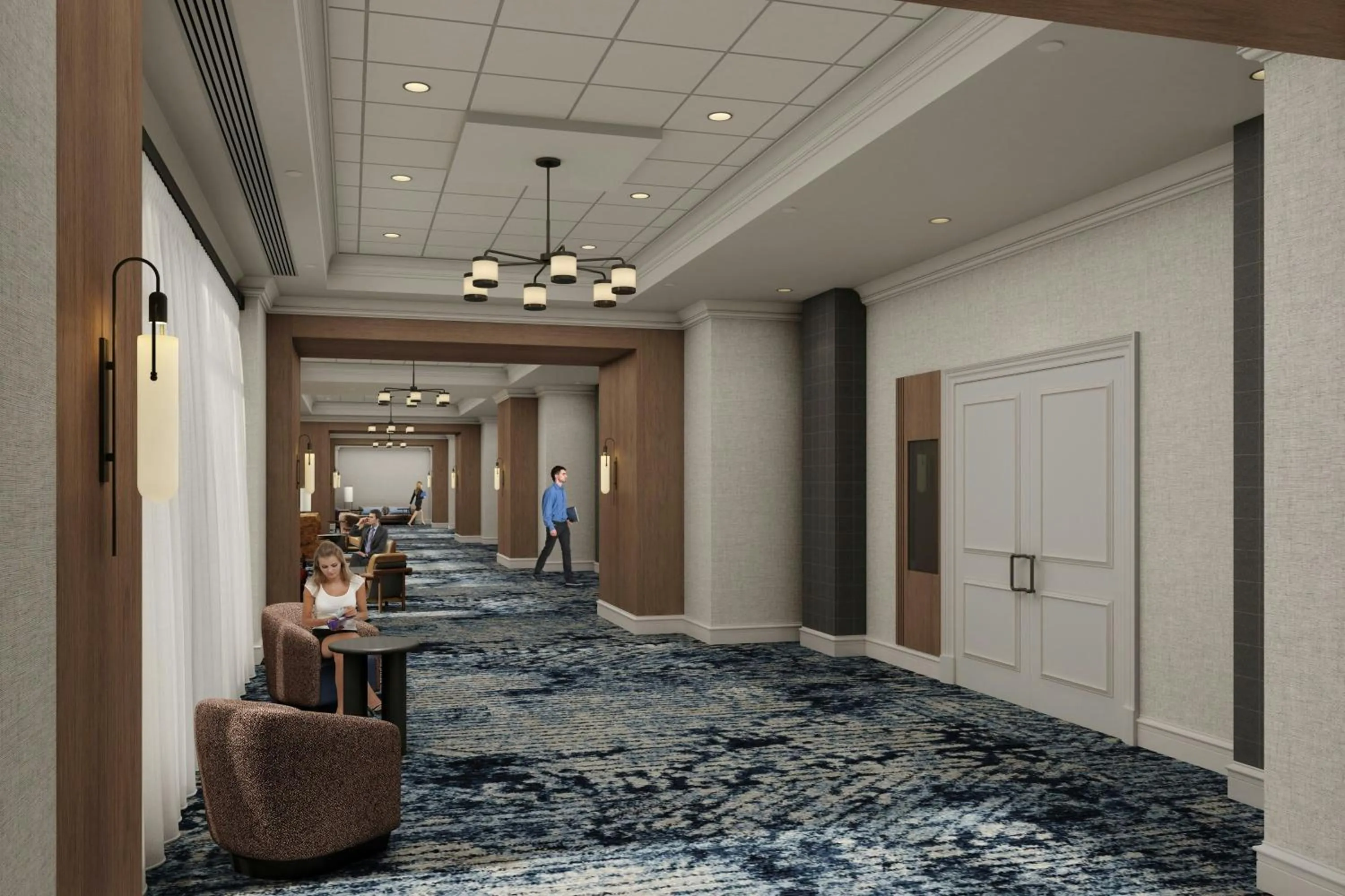 Meeting/conference room in Bridgewater Marriott