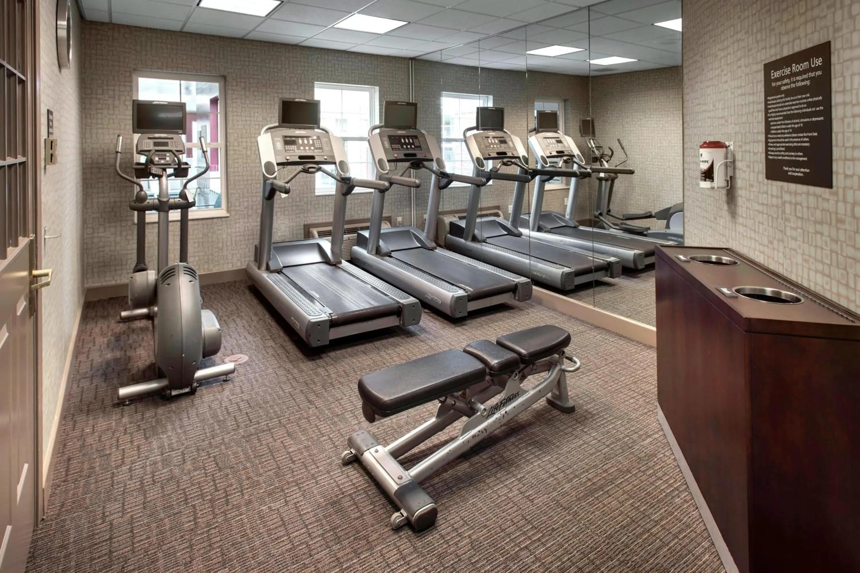 Fitness centre/facilities in Residence Inn by Marriott Somerset