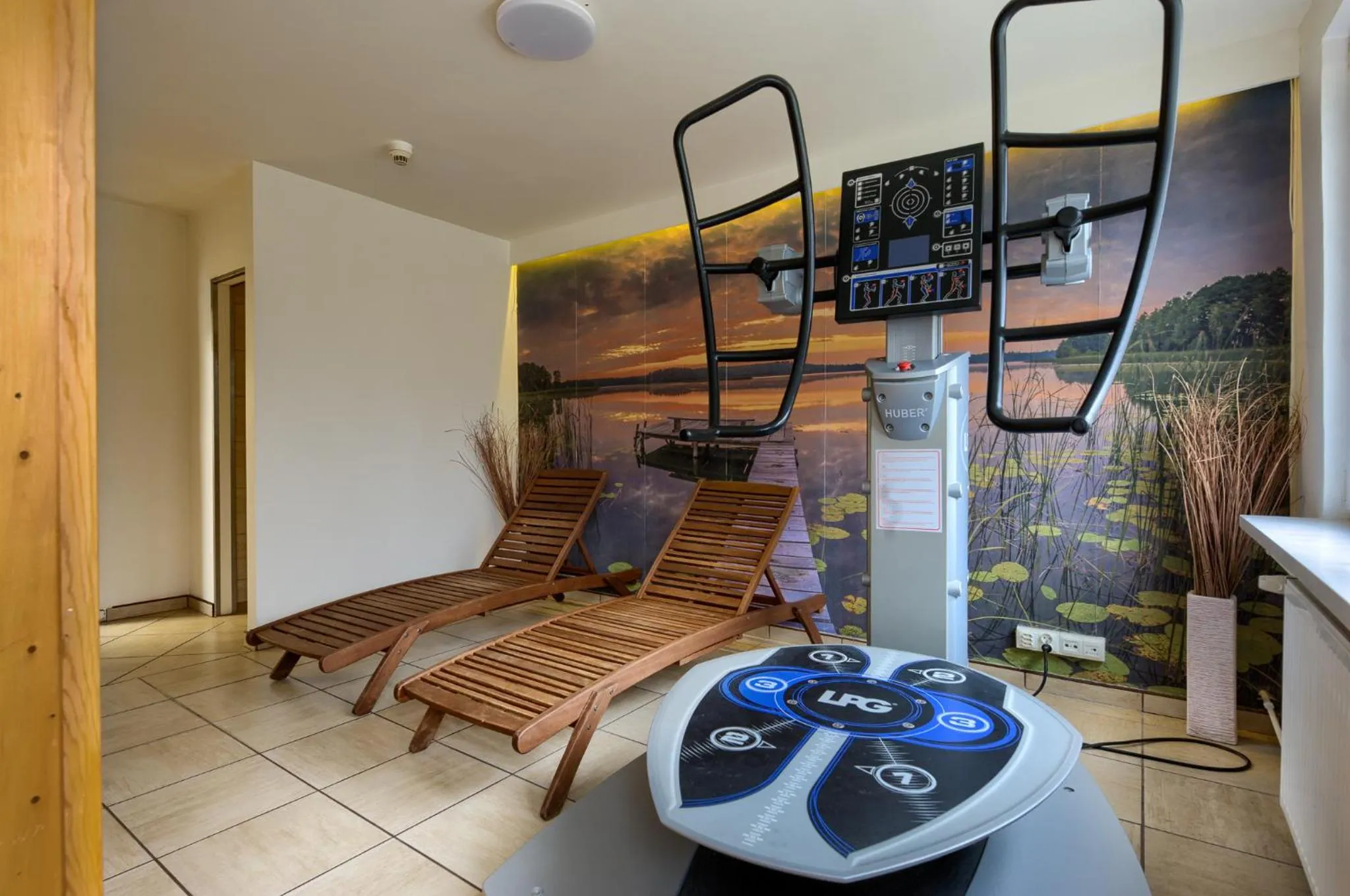 Fitness centre/facilities in Jantar Resort