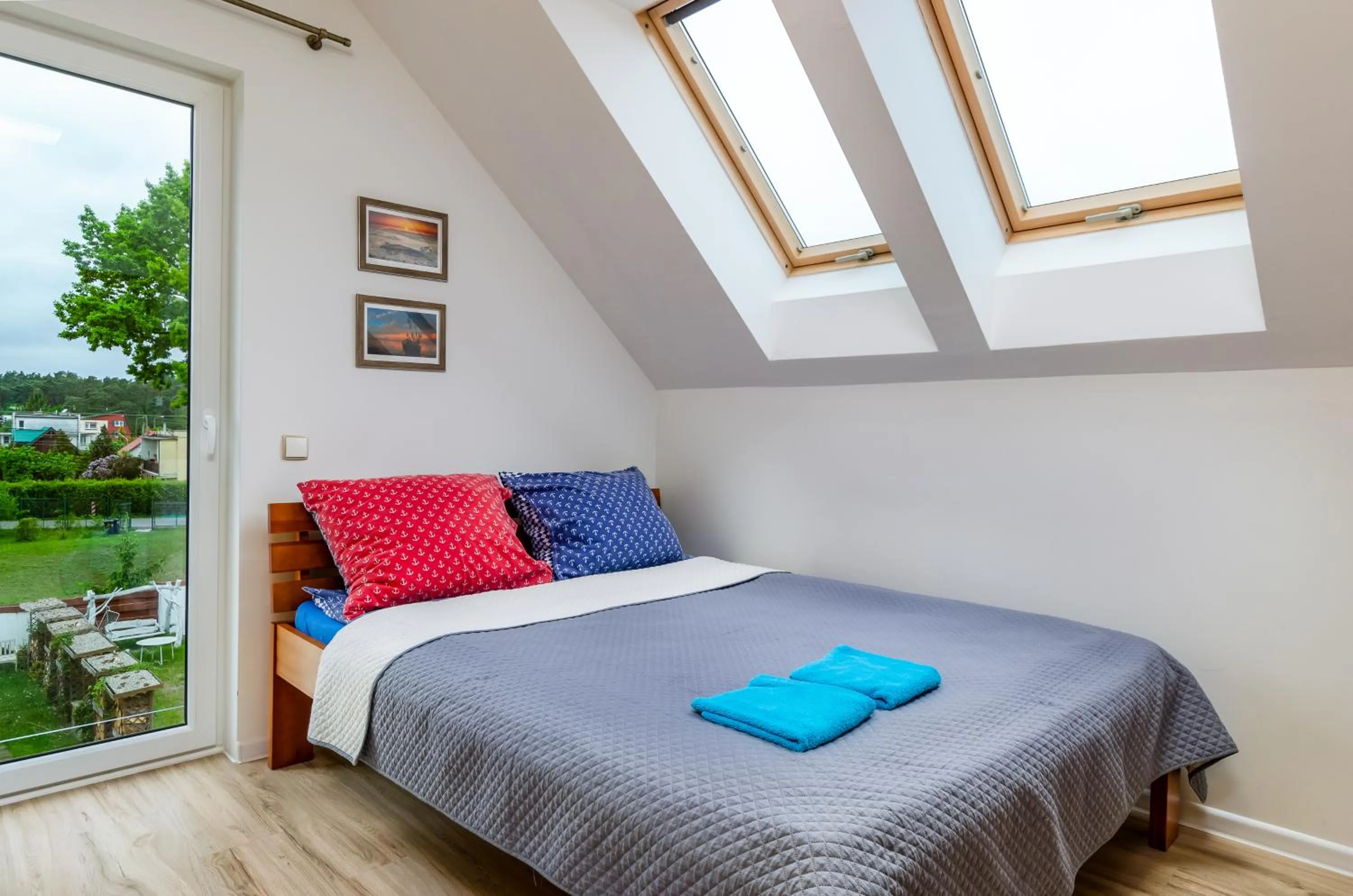 Bed in Lawendowy Zakatek